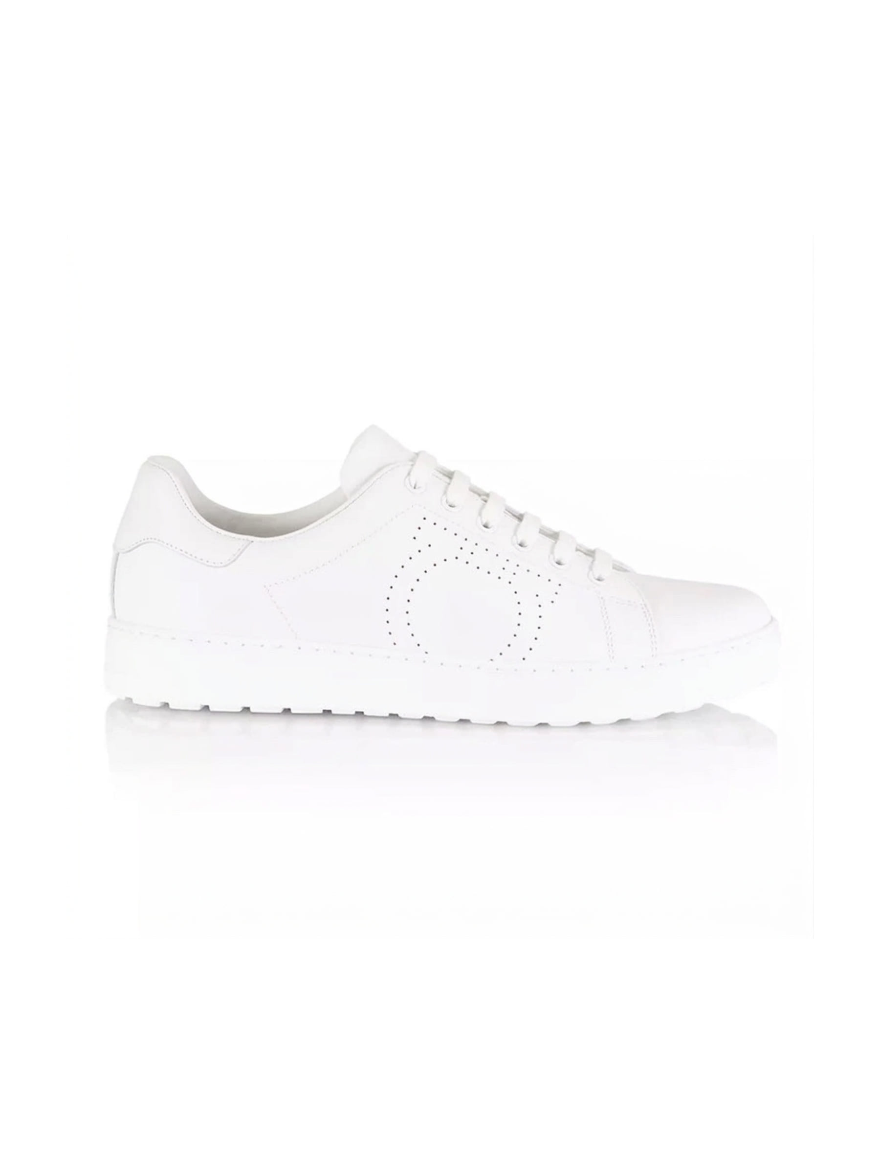 Ferragamo tenis con estampado Gancini