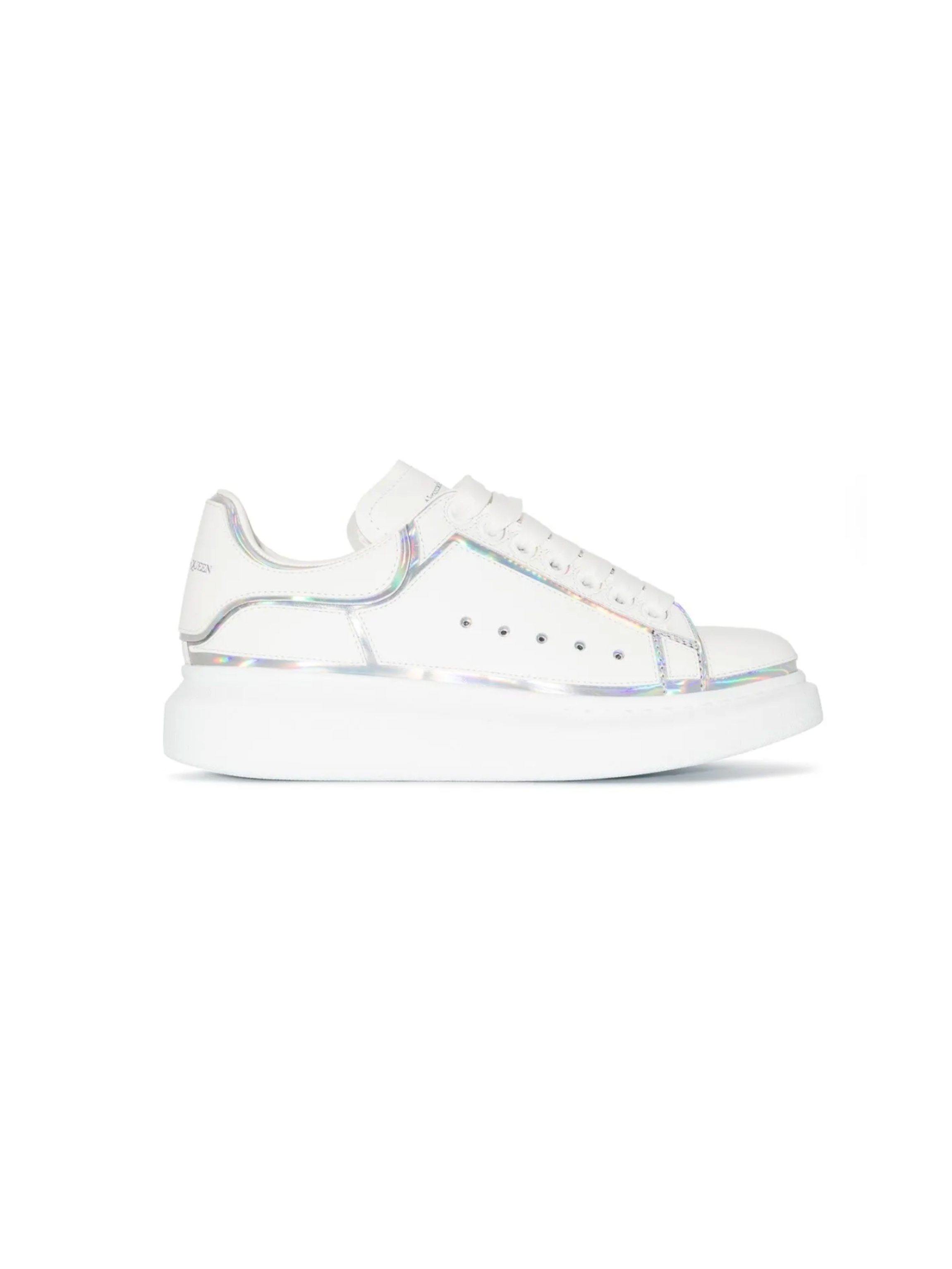 Tenis Alexander Mcqueen White/ Silver/ Holo