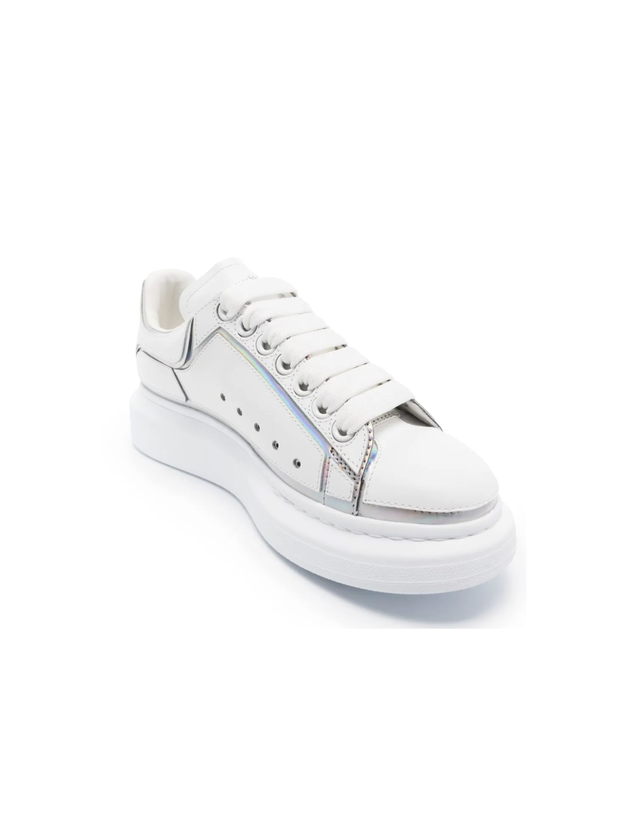 Tenis Alexander Mcqueen White/ Silver/ Holo