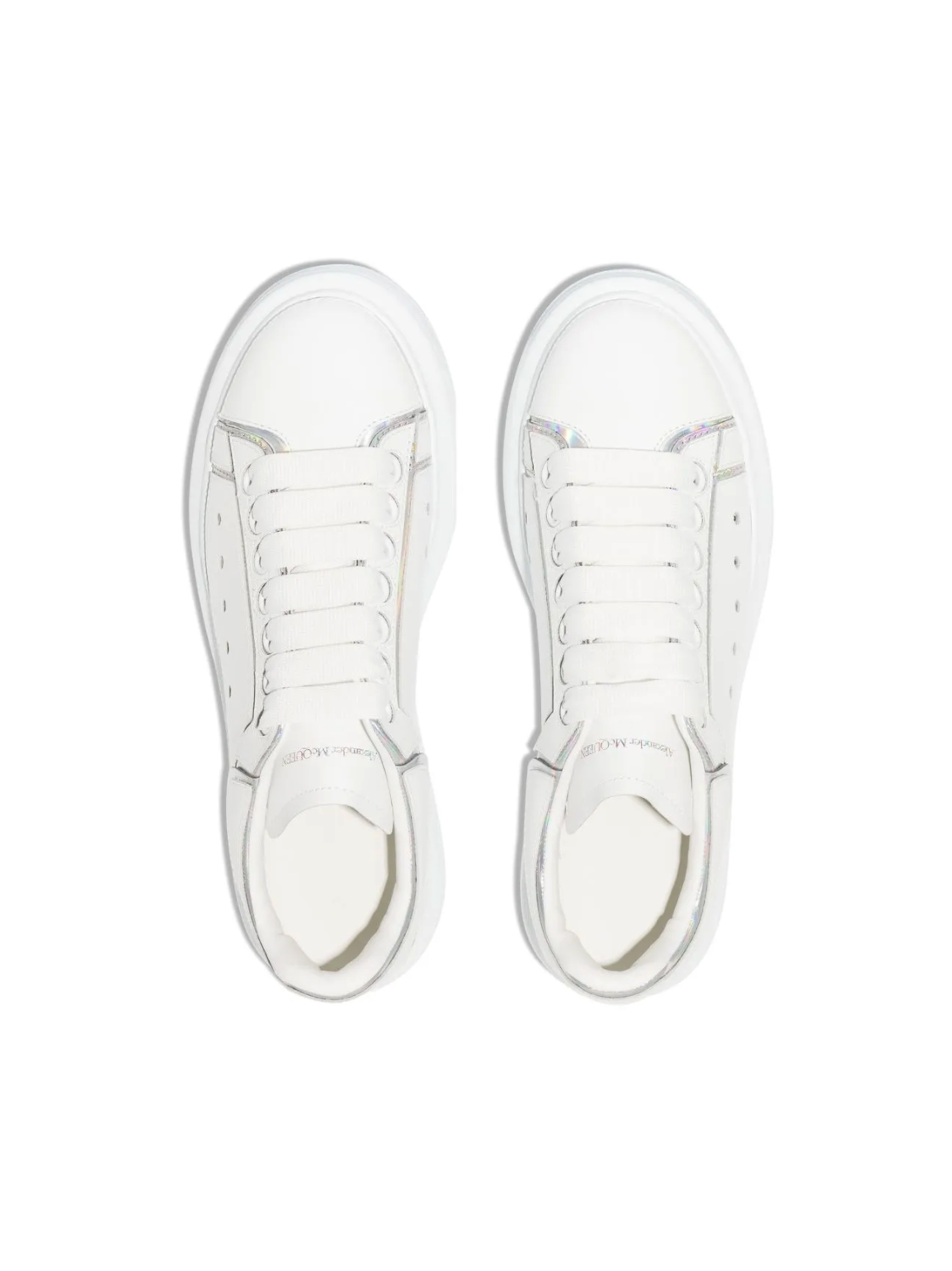 Tenis Alexander Mcqueen White/ Silver/ Holo