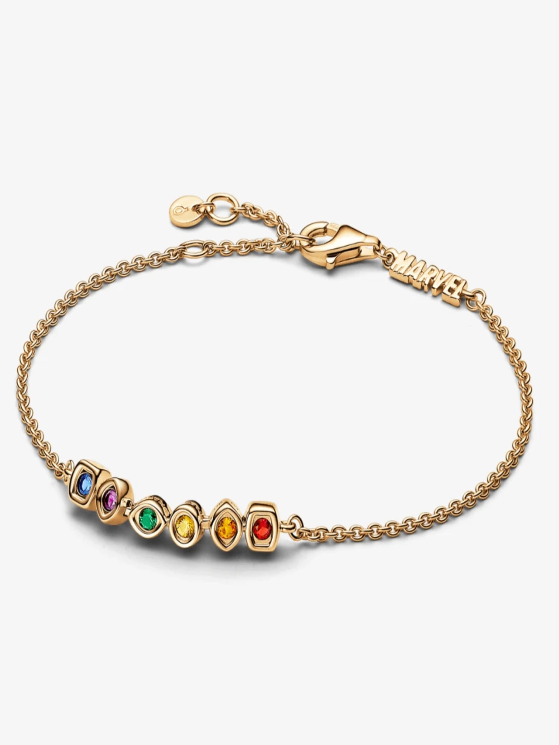 Pulsera Pandora Dorada Gemas del Infinito