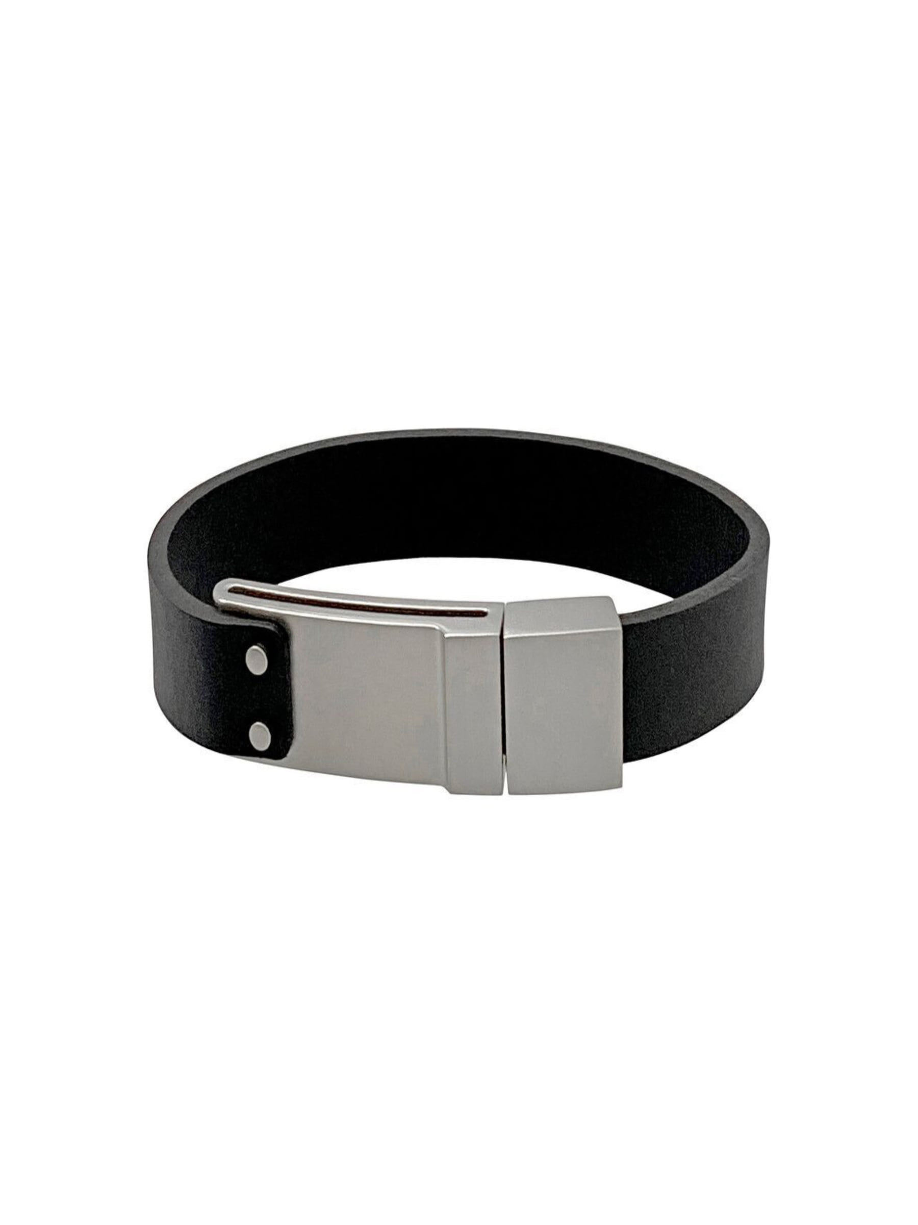 Pulsera Montblanc Negra Broche