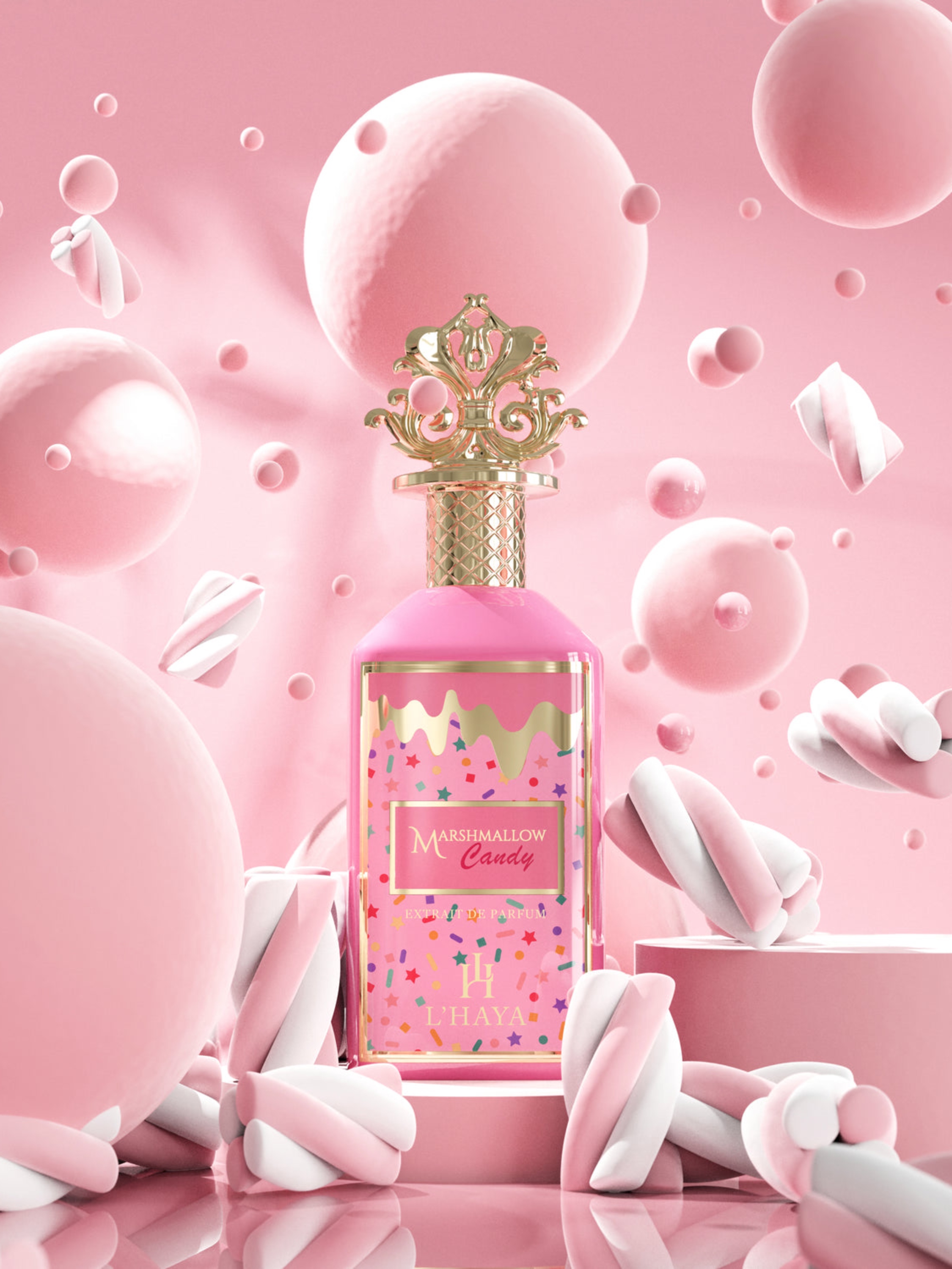 L’HAYA- MARSHSMALLOW CANDY- EXTRAIT THE PARFUM