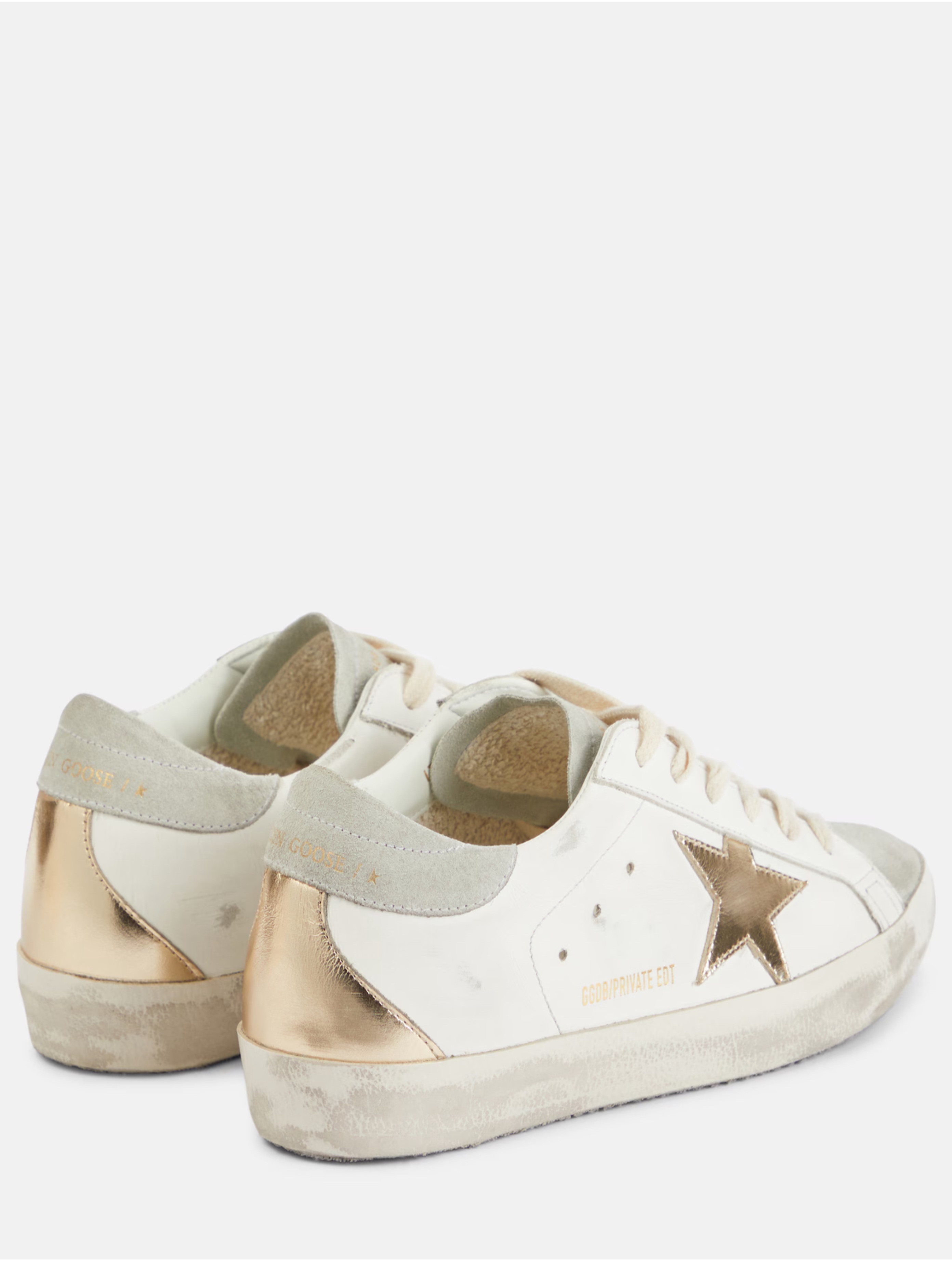 Tenis Golden Goose Súper Star Classic With spur white ice pink