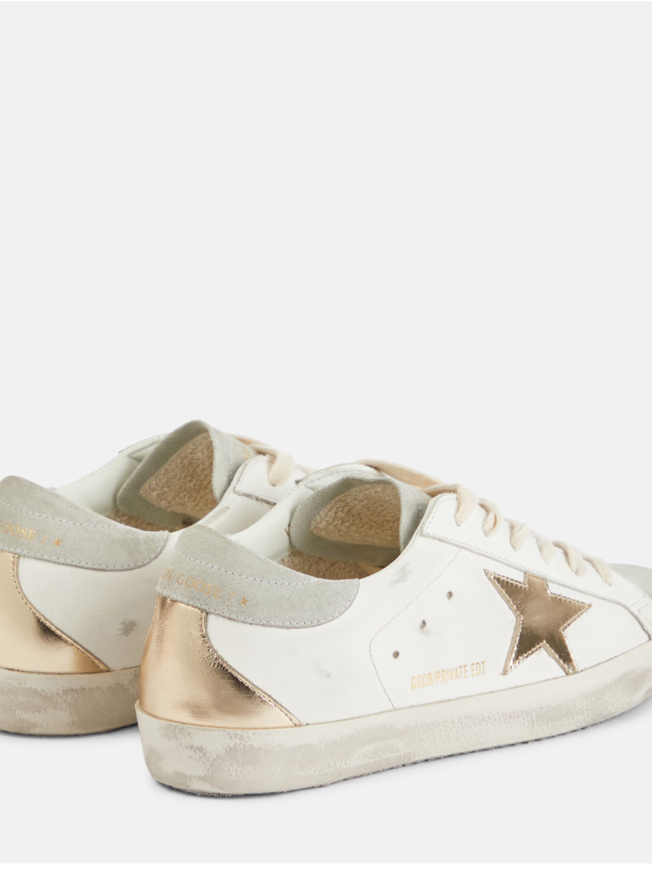 Tenis Golden Goose Súper Star Classic With spur white ice pink