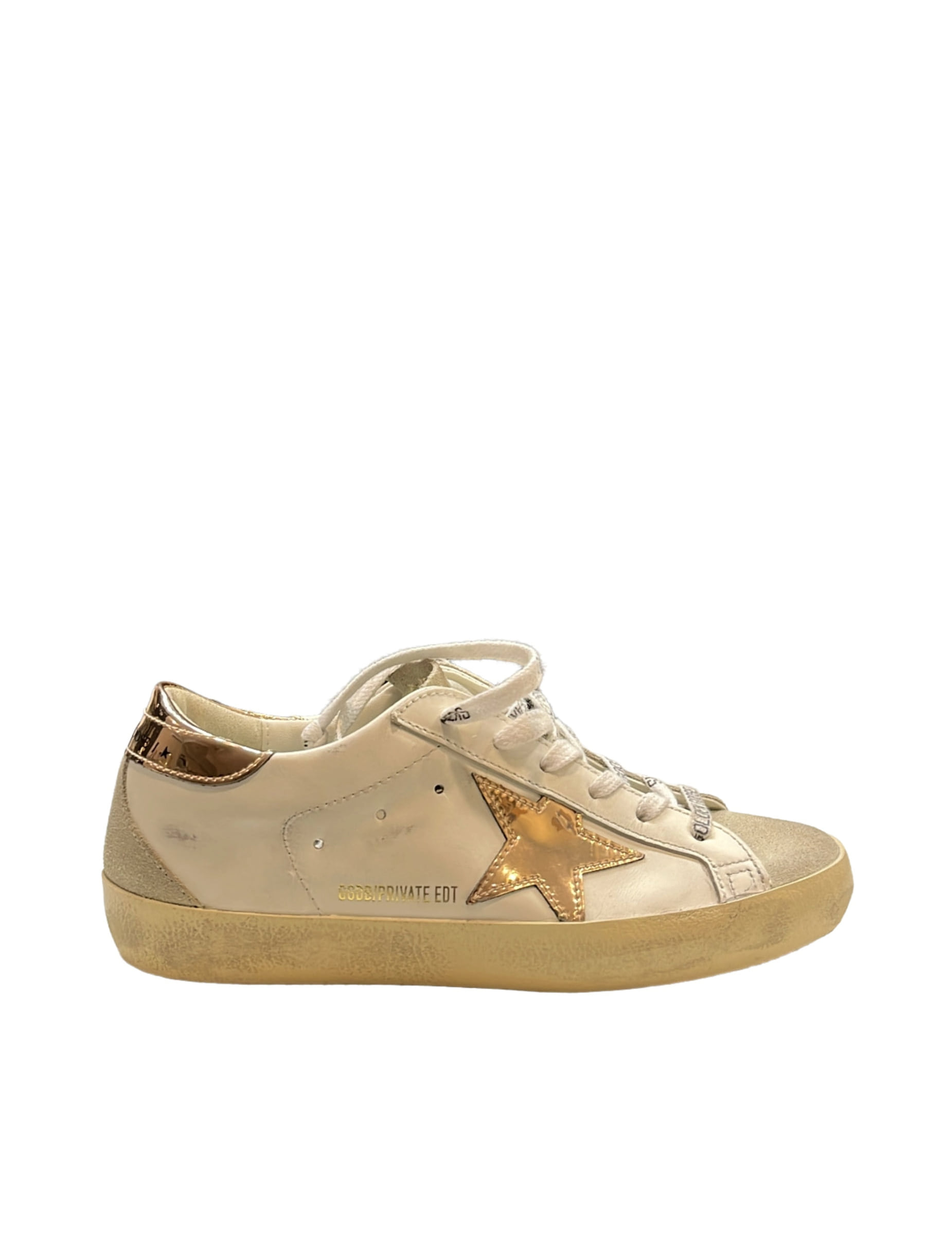 Tenis Golden Goose Súper Star Classic With spur white ice pink