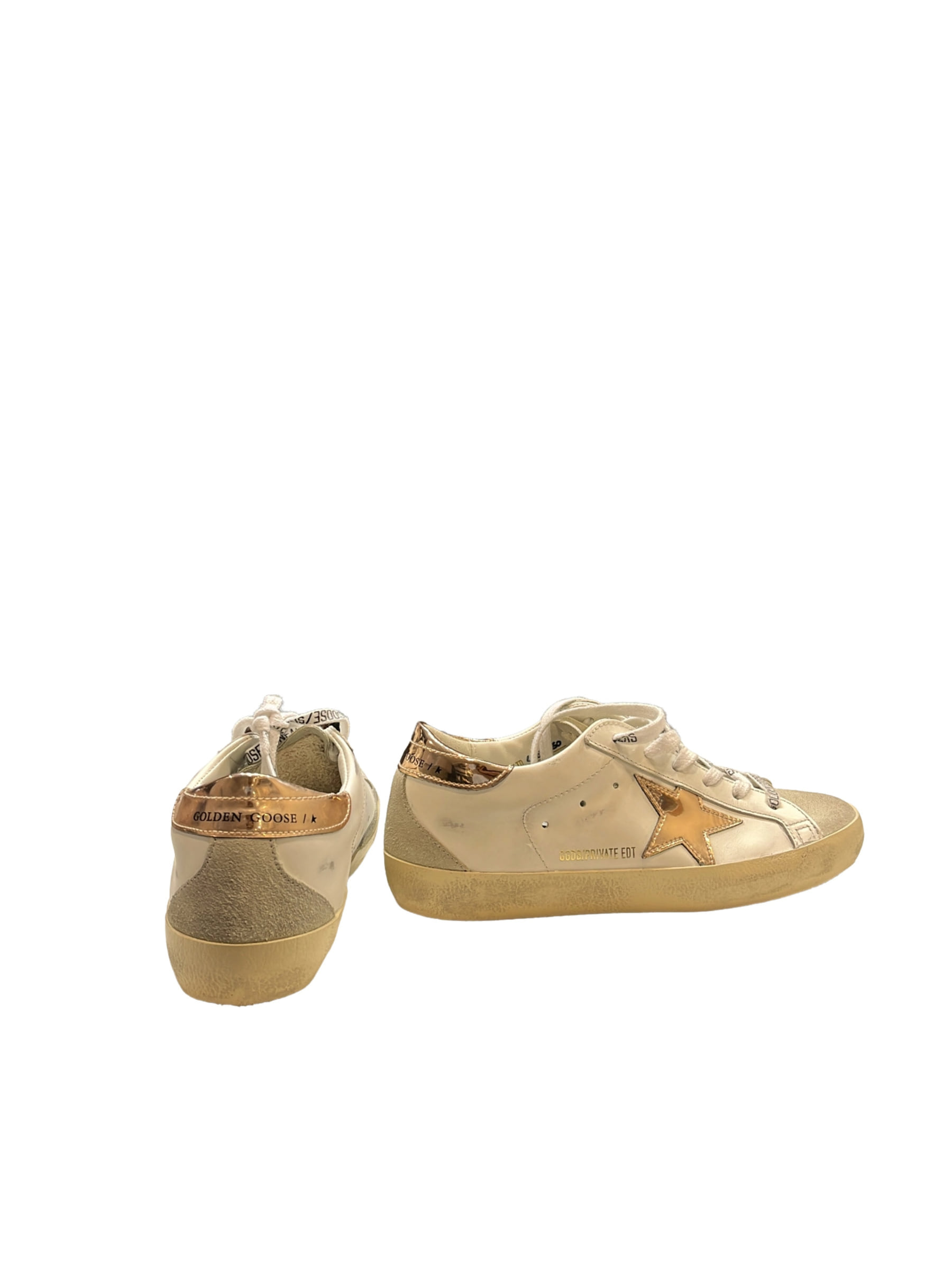 Tenis Golden Goose Súper Star Classic With spur white ice pink