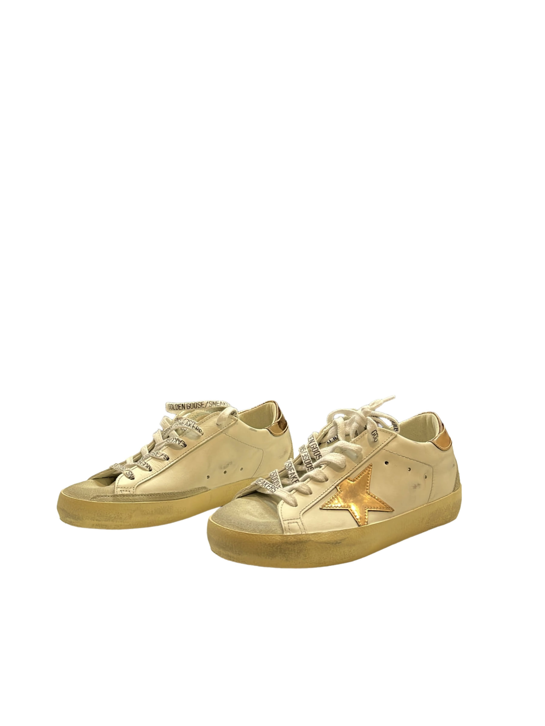 Tenis Golden Goose Súper Star Classic With spur white ice pink