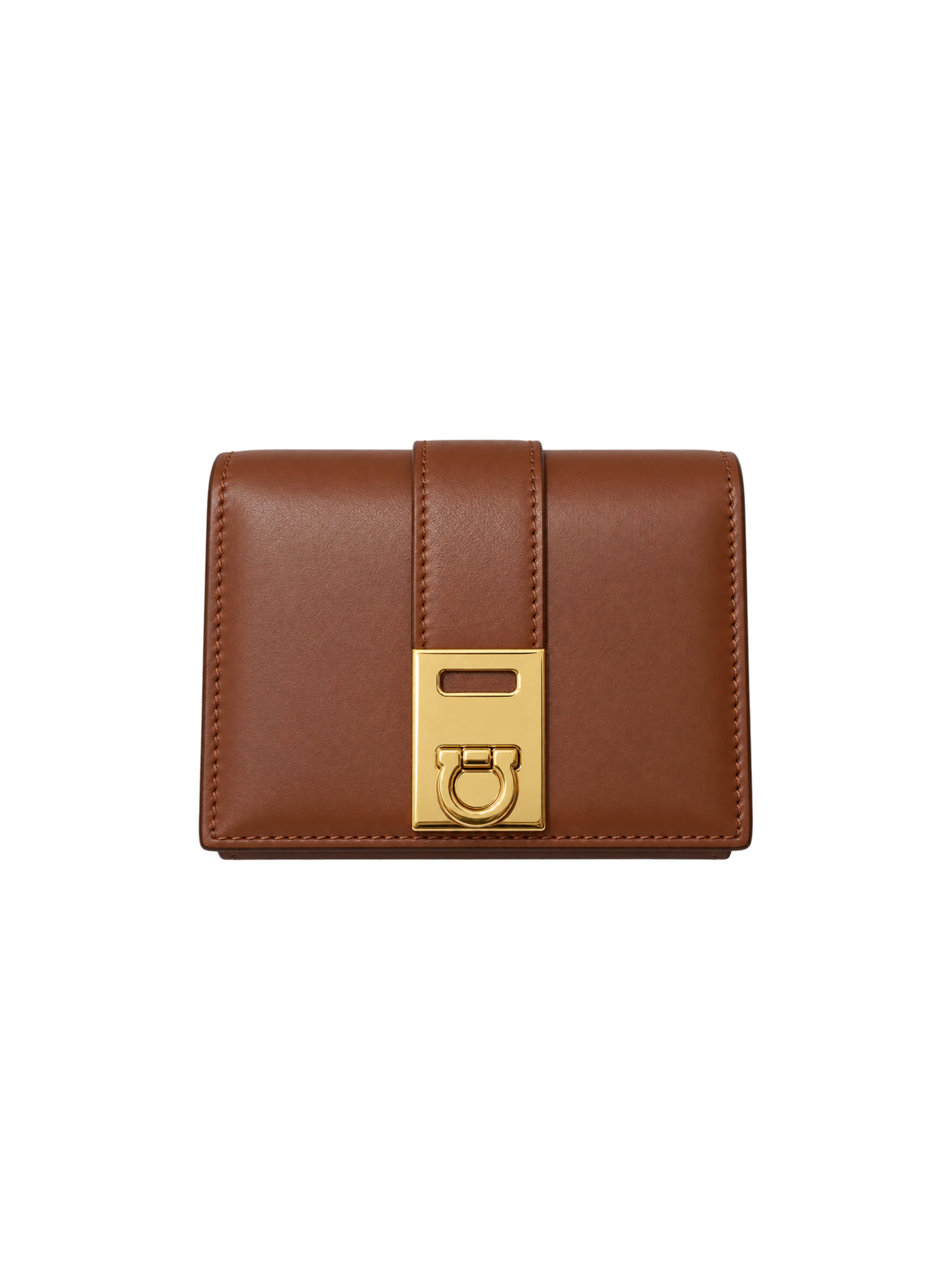Cartera Ferragamo Mujer Cafe 
