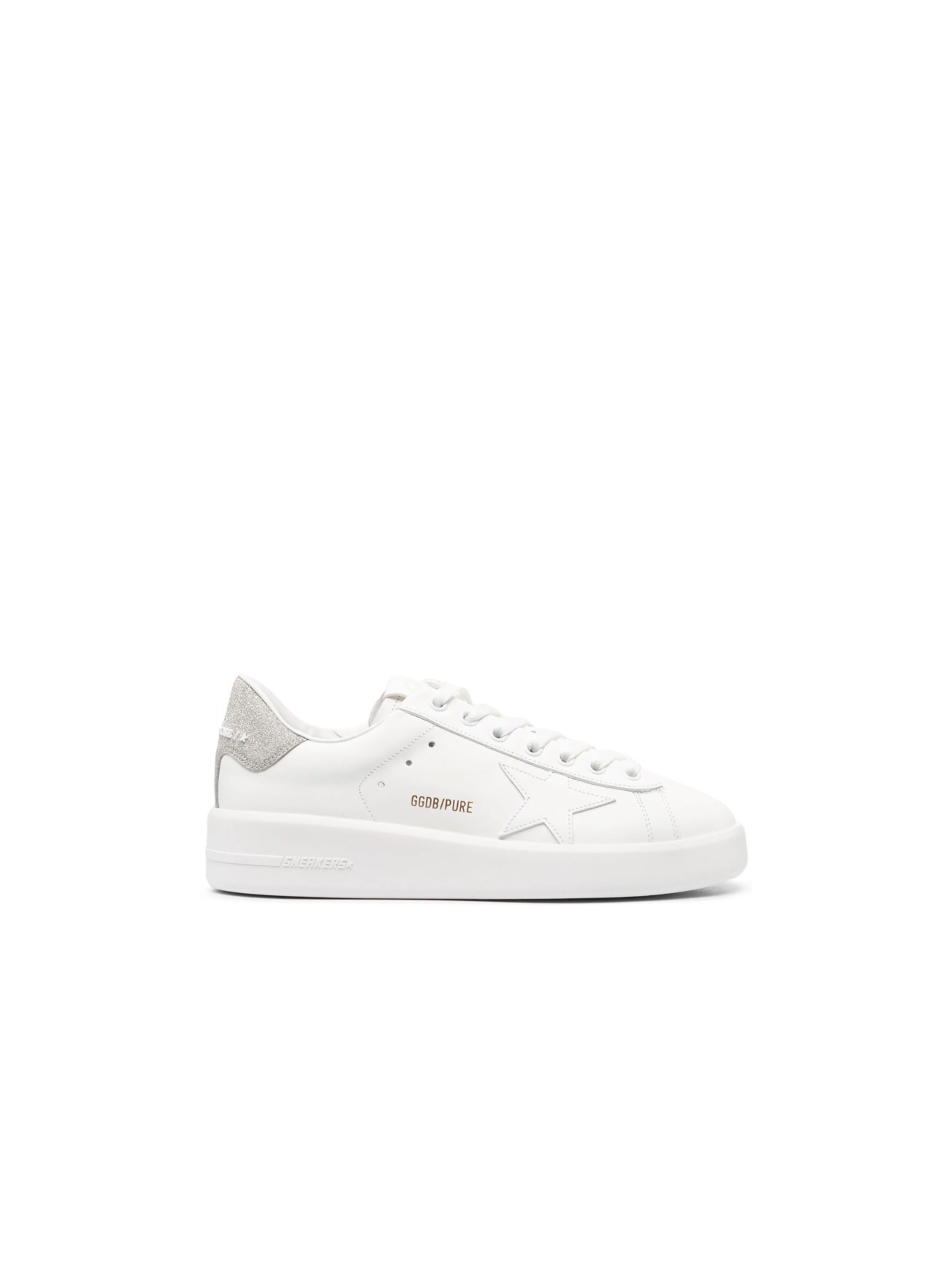 Golden Goose Puré New White Silver