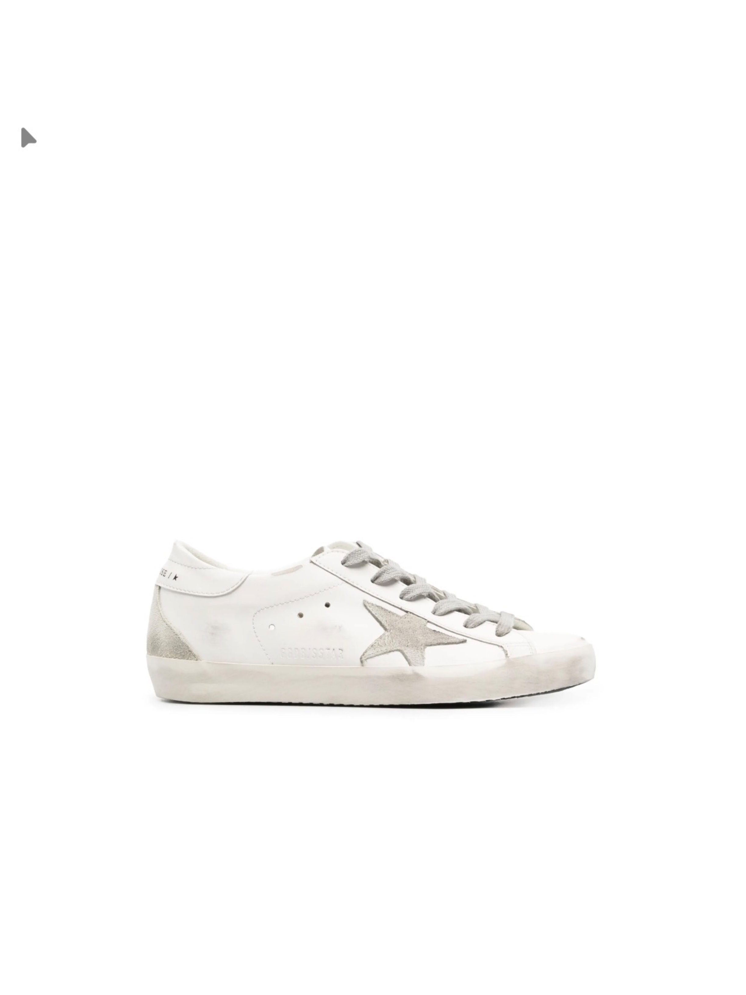 GOLDEN GOOSE SUPER STAR WHITE ICE