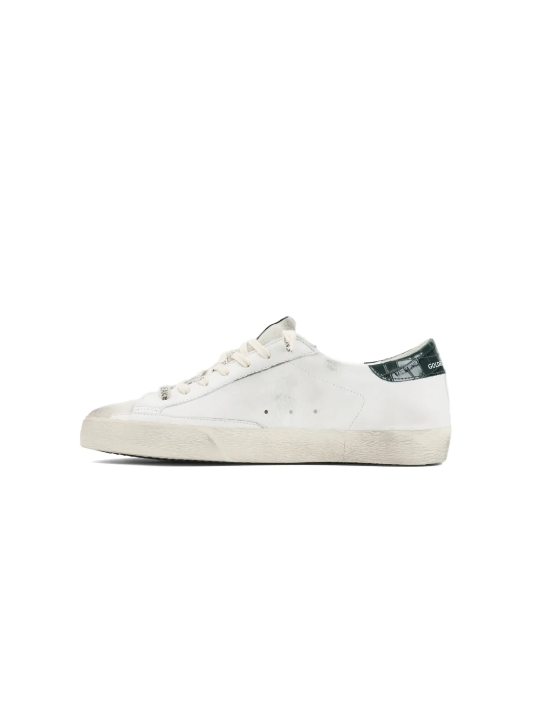 Golden Goose Super Star Classic With List White/Green