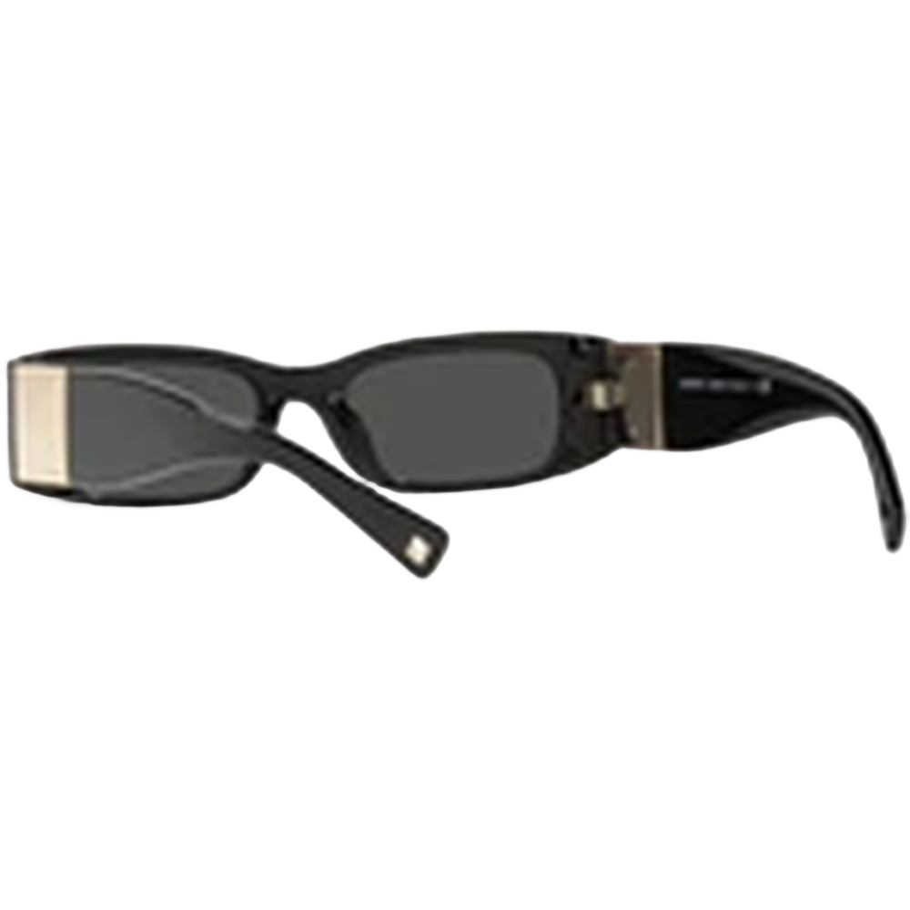 Valentino - Negro Clásico con Detalle Dorado | Lentes de Sol para Mujer Preowned