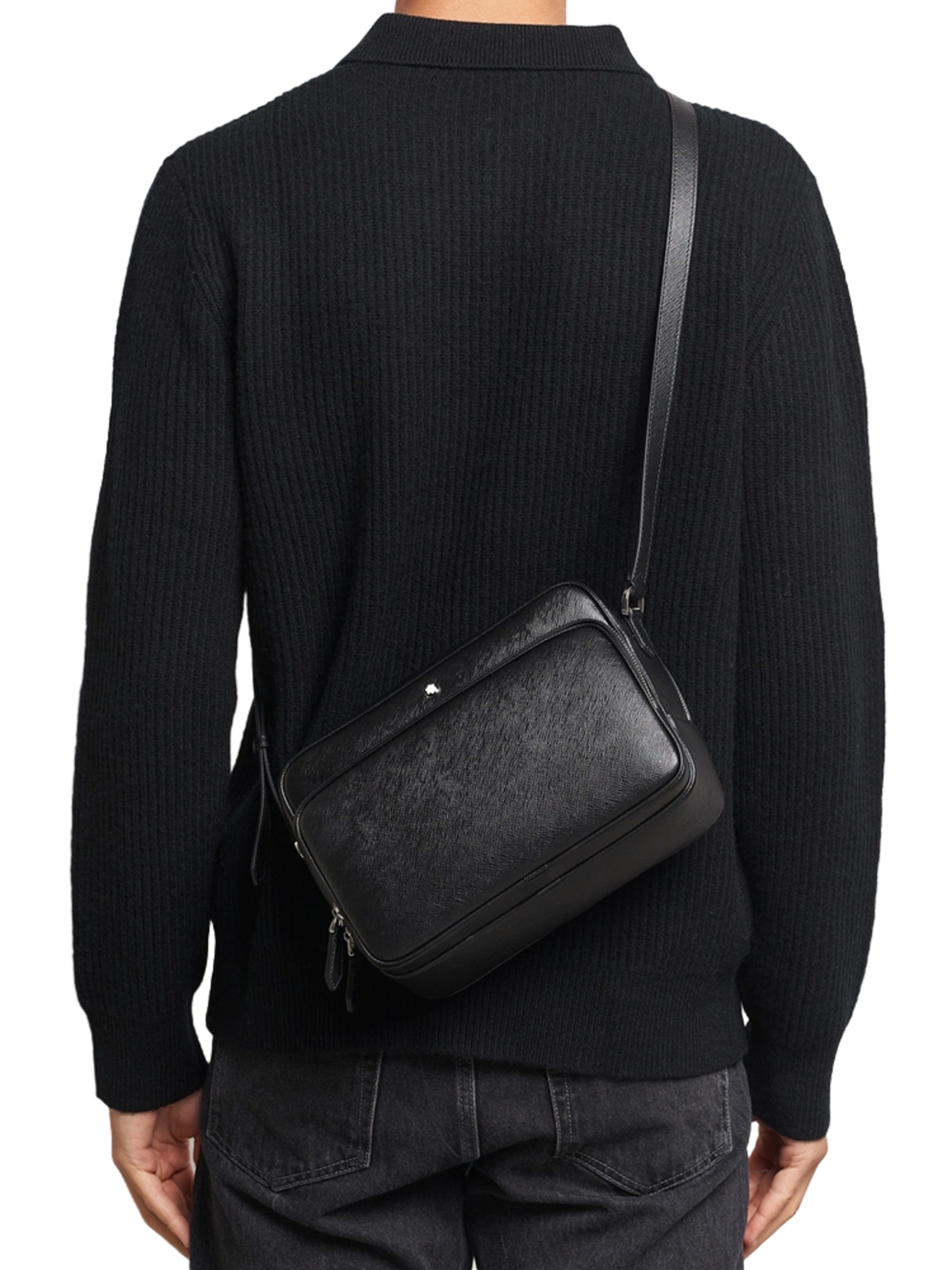 Bolsa Mensajera Sartorial Negra