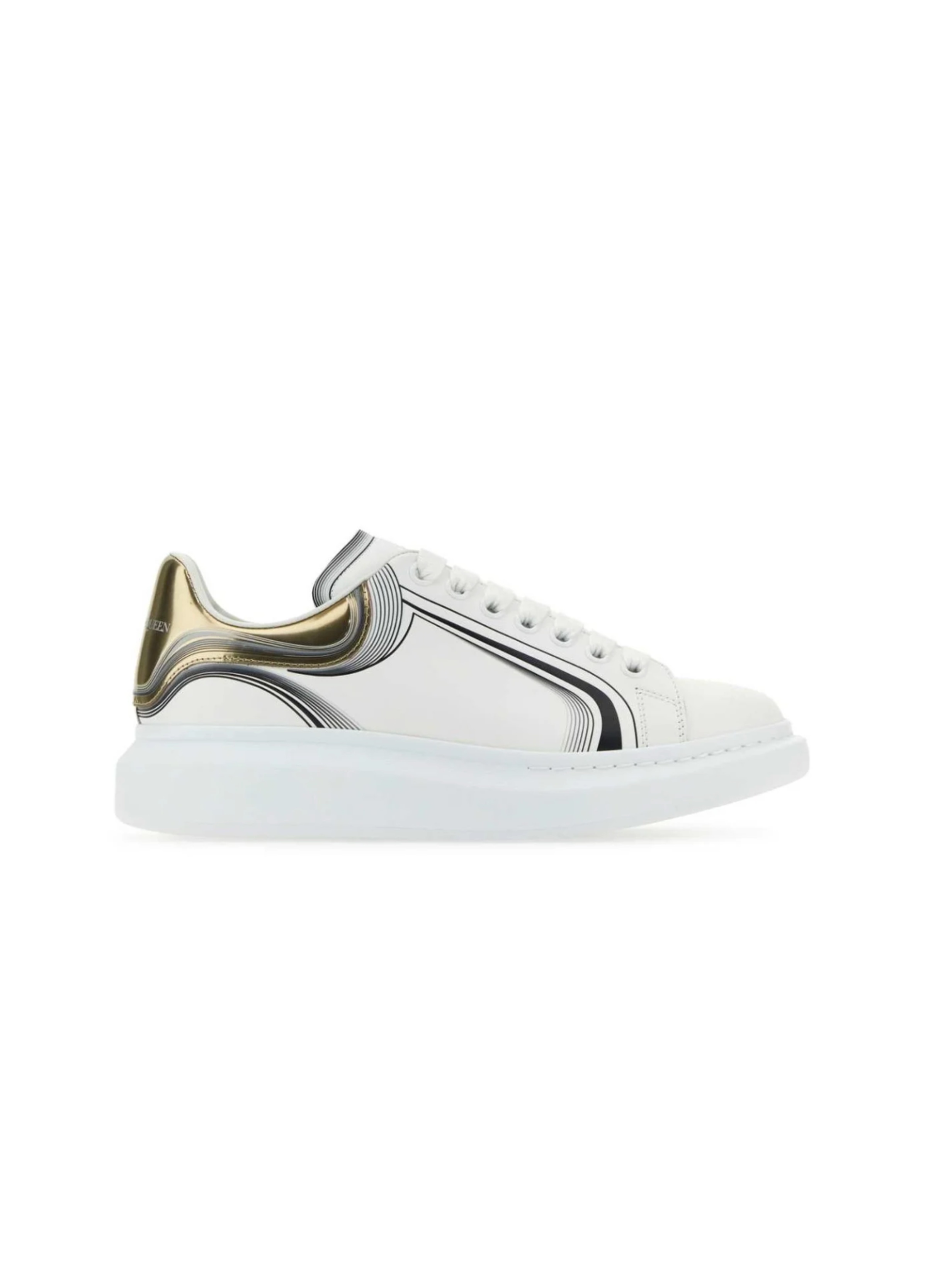 Tenis Alexander Mcqueen White /Vainilla/ Blk