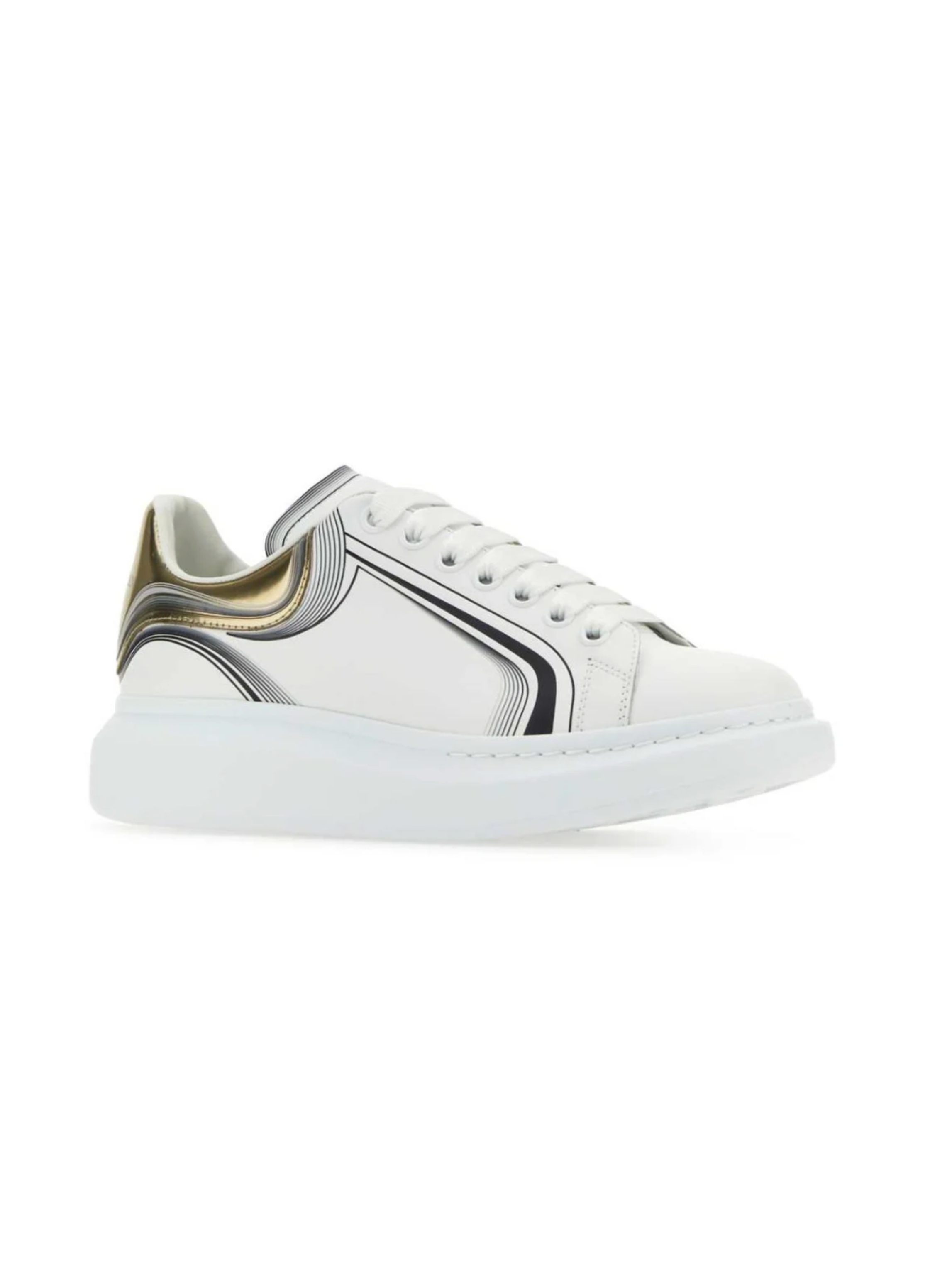 Tenis Alexander Mcqueen White /Vainilla/ Blk