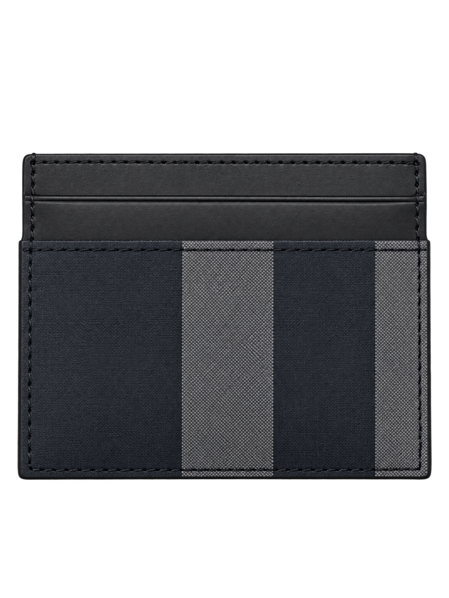 Tarjetero Burberry Azul Estampado Clásico 5 CC