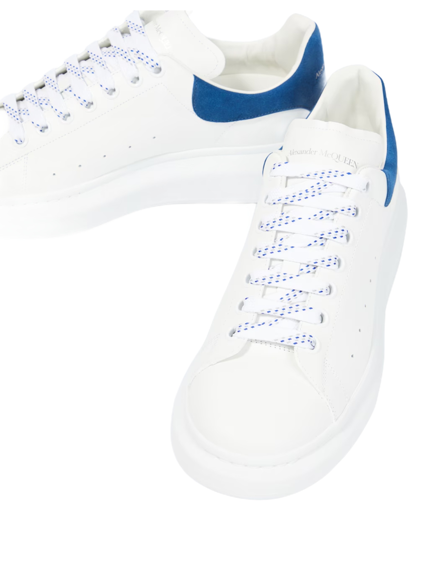 ALEXANDER MCQUEEN BLANCO CON AZUL
