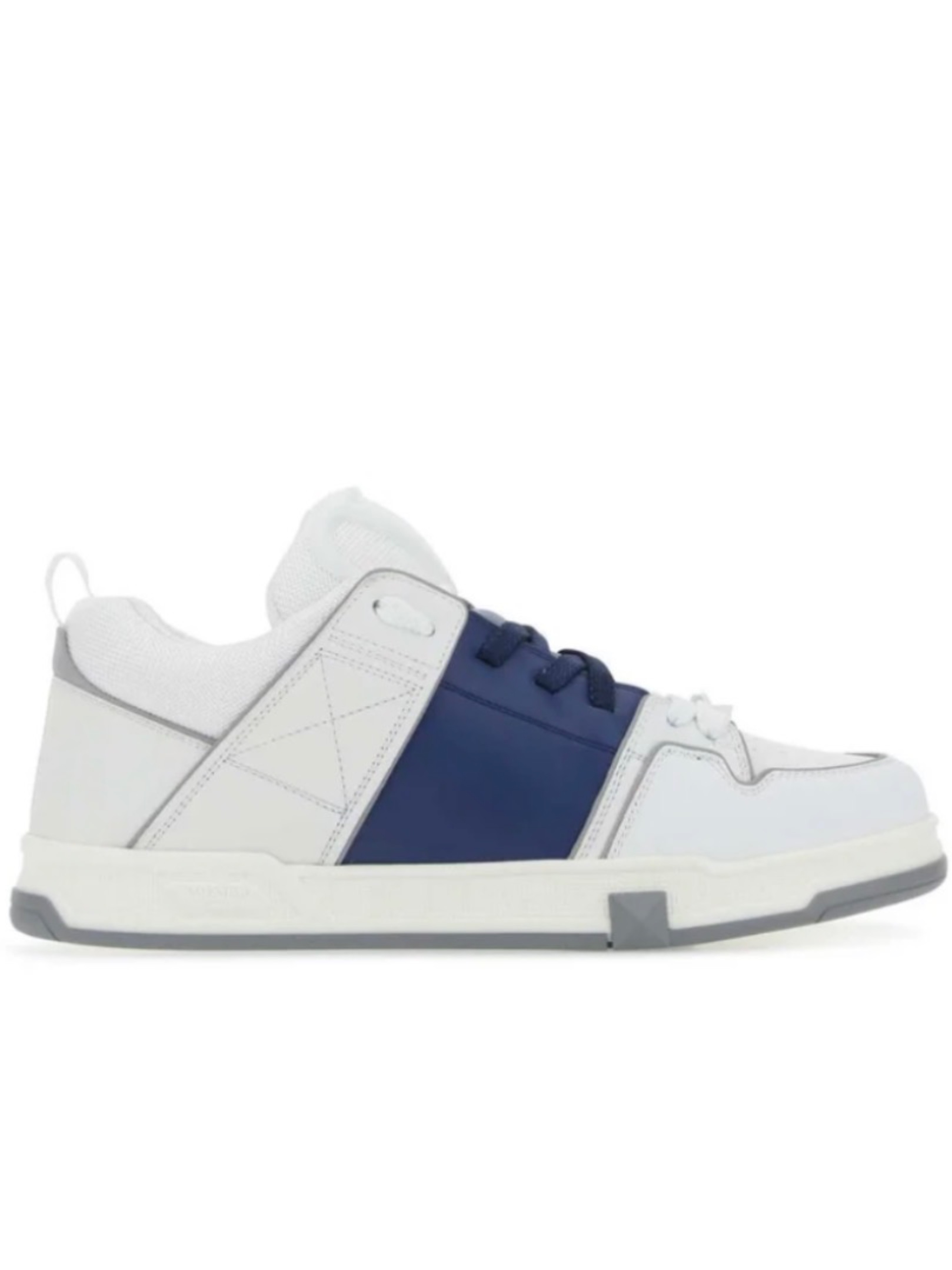 VALENTINO GARAVANI VLOGO OPEN SKATE WHITE BLUE