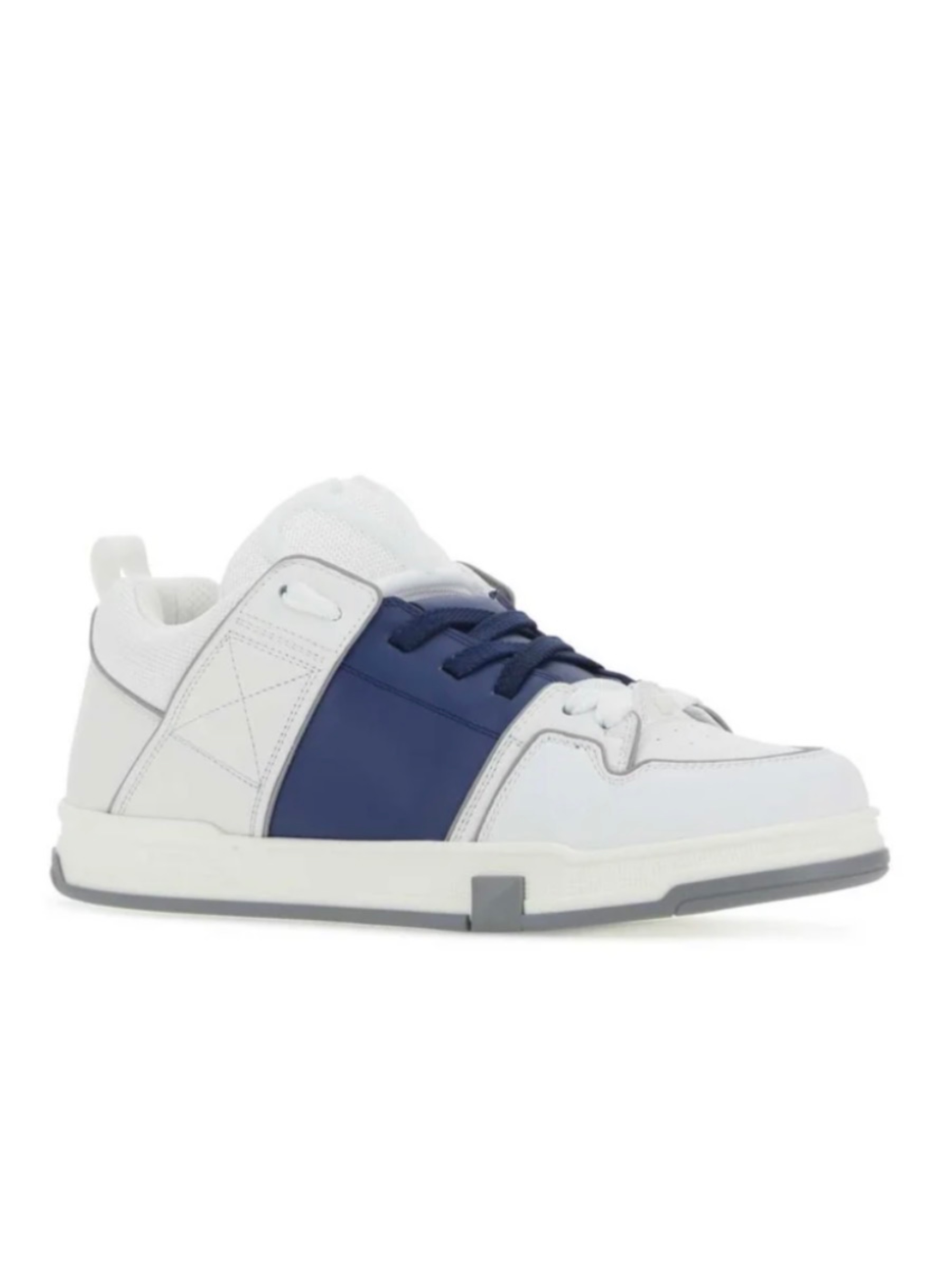 VALENTINO GARAVANI VLOGO OPEN SKATE WHITE BLUE