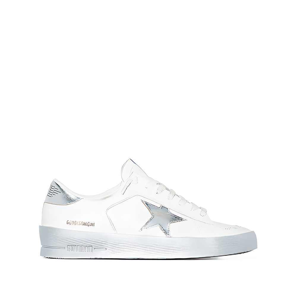 Golden Goose tenis bajos Stardan White / Silver