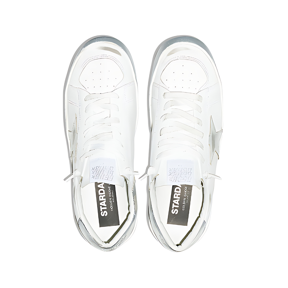 Golden Goose tenis bajos Stardan White / Silver