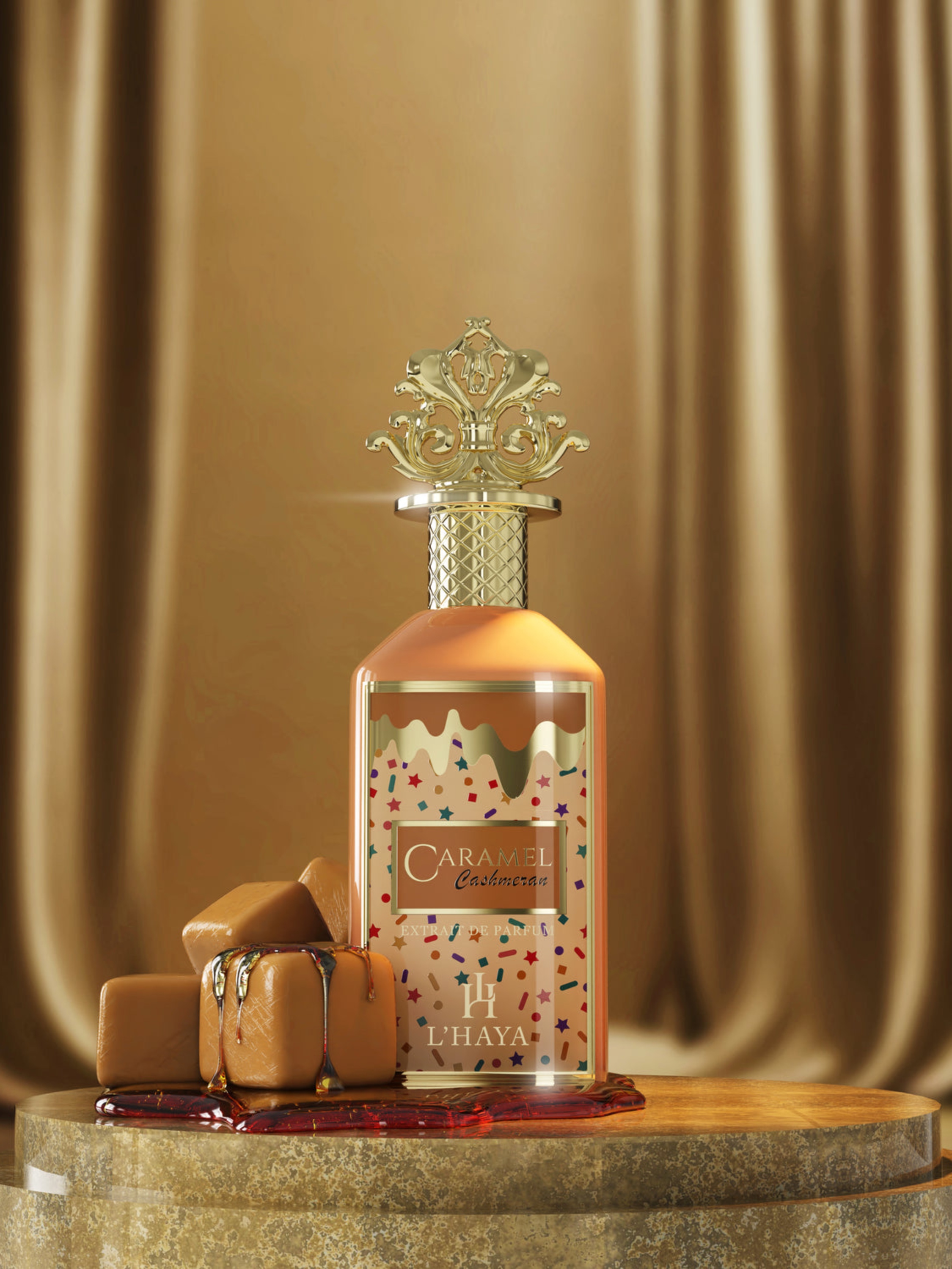 L’HAYA- CARAMEL CASHMERAN- EXTRAIT THE PARFUM
