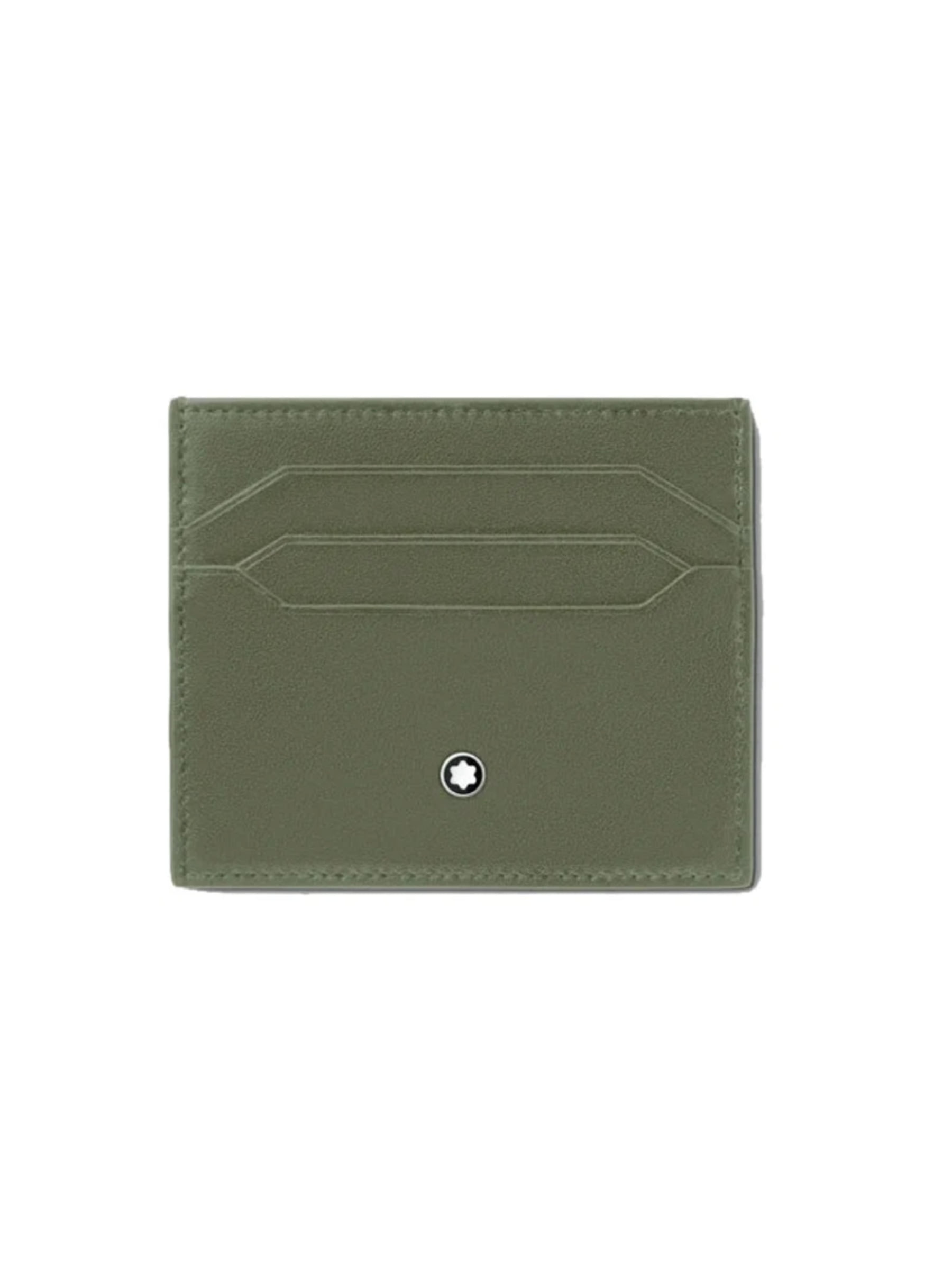 Tarjetero Montblanc Liso Clay Verde 6CC