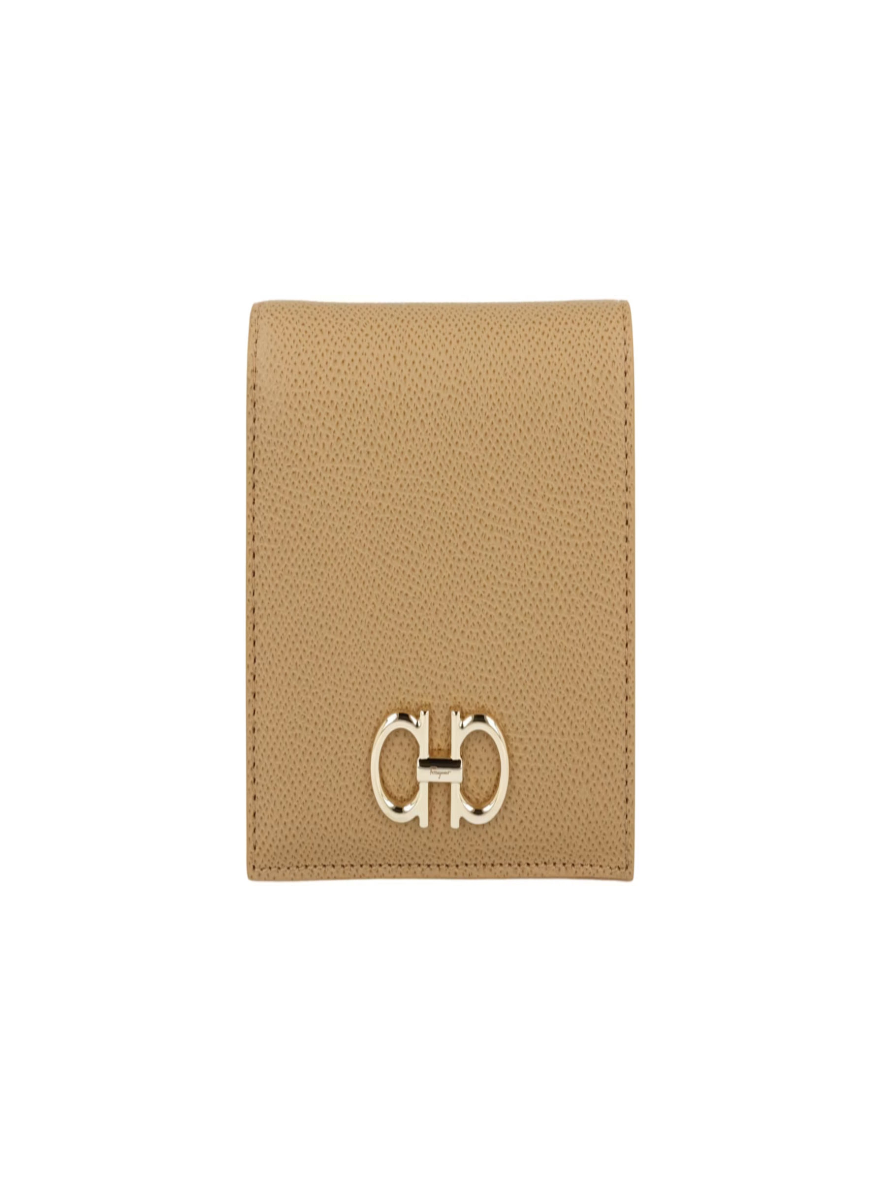 Cartera Ferragamo Mujer Ganici Camel