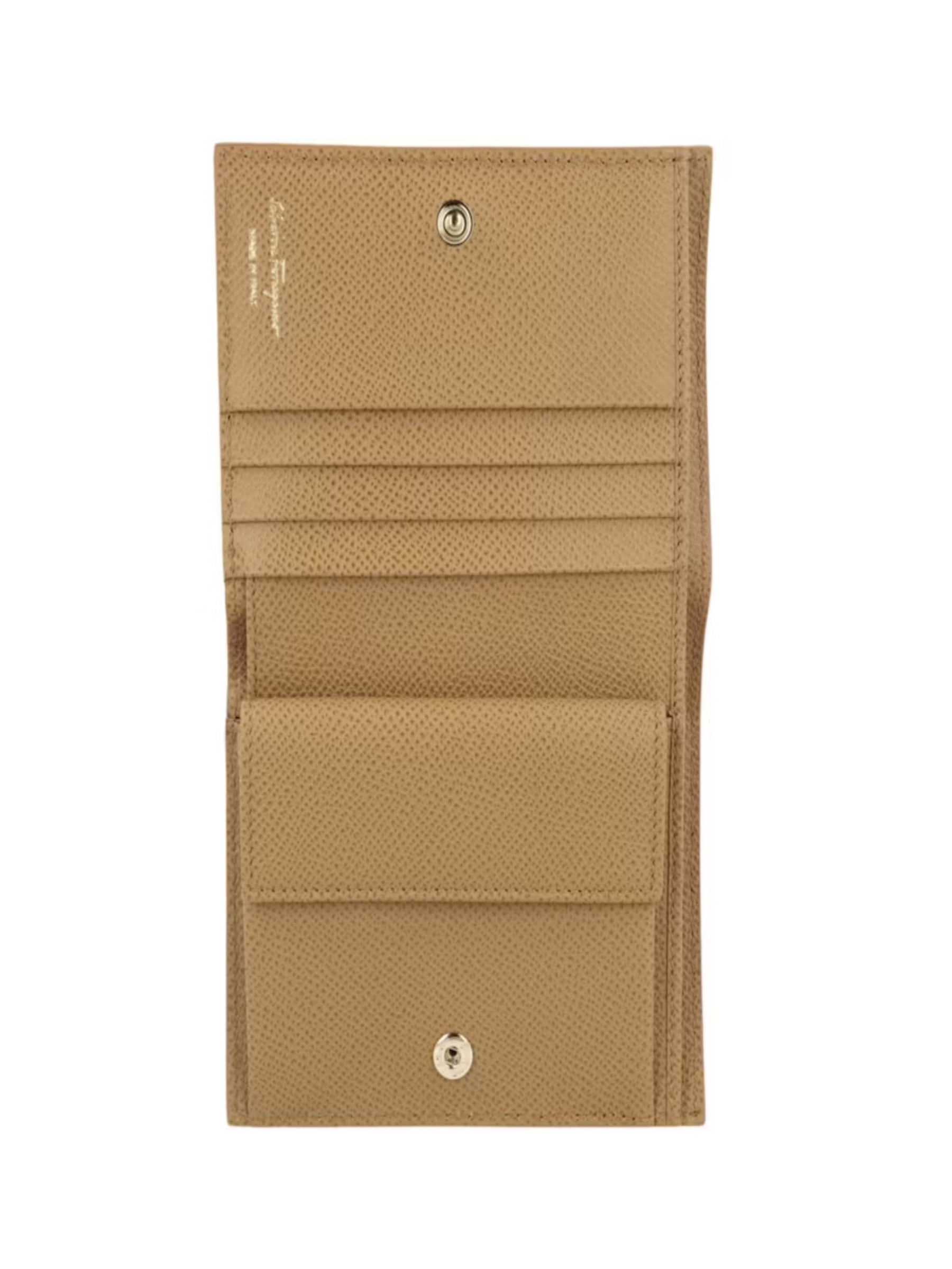 Cartera Ferragamo Mujer Ganici Camel