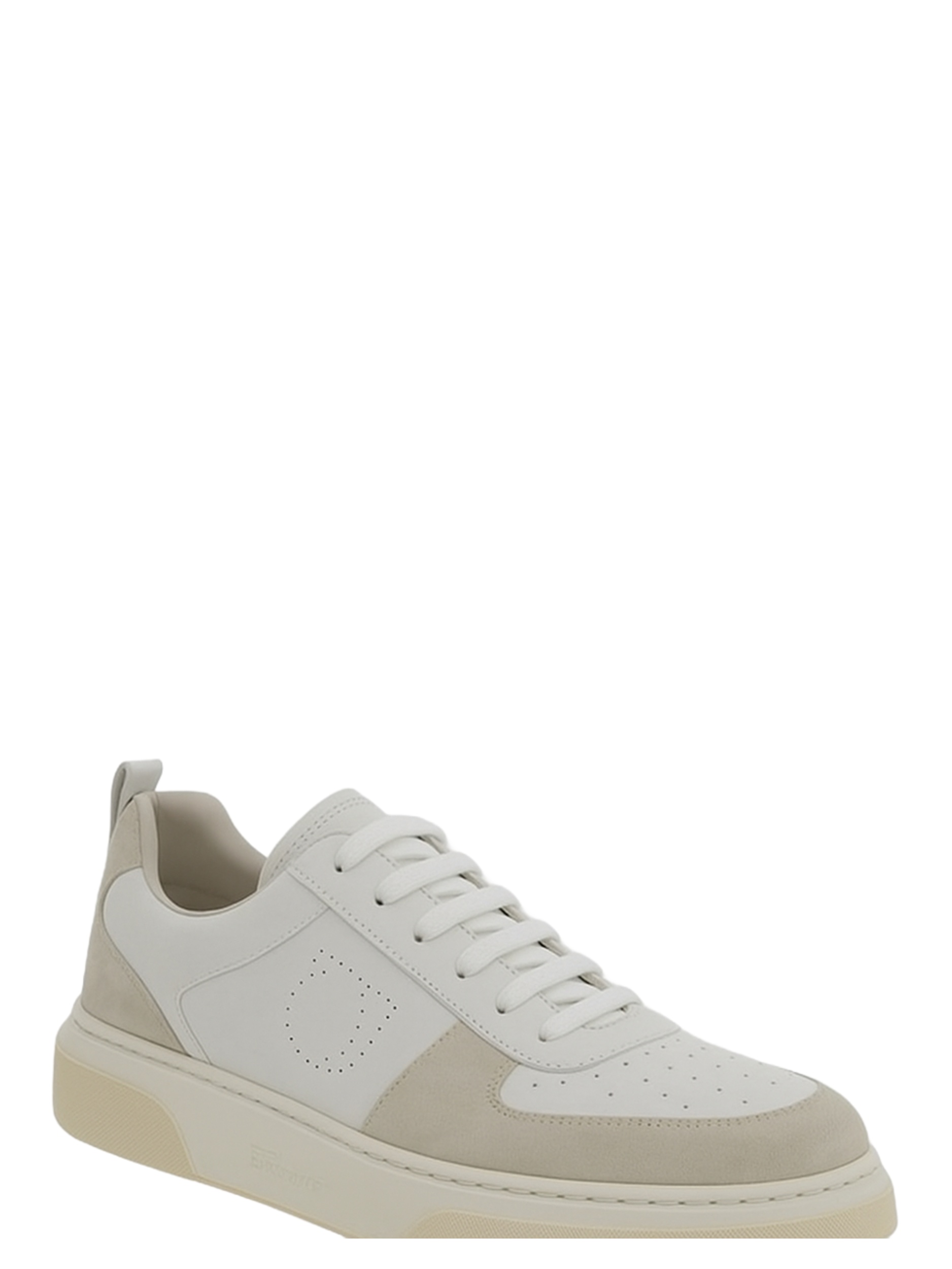 Ferragamo tenis con estampado Gancini