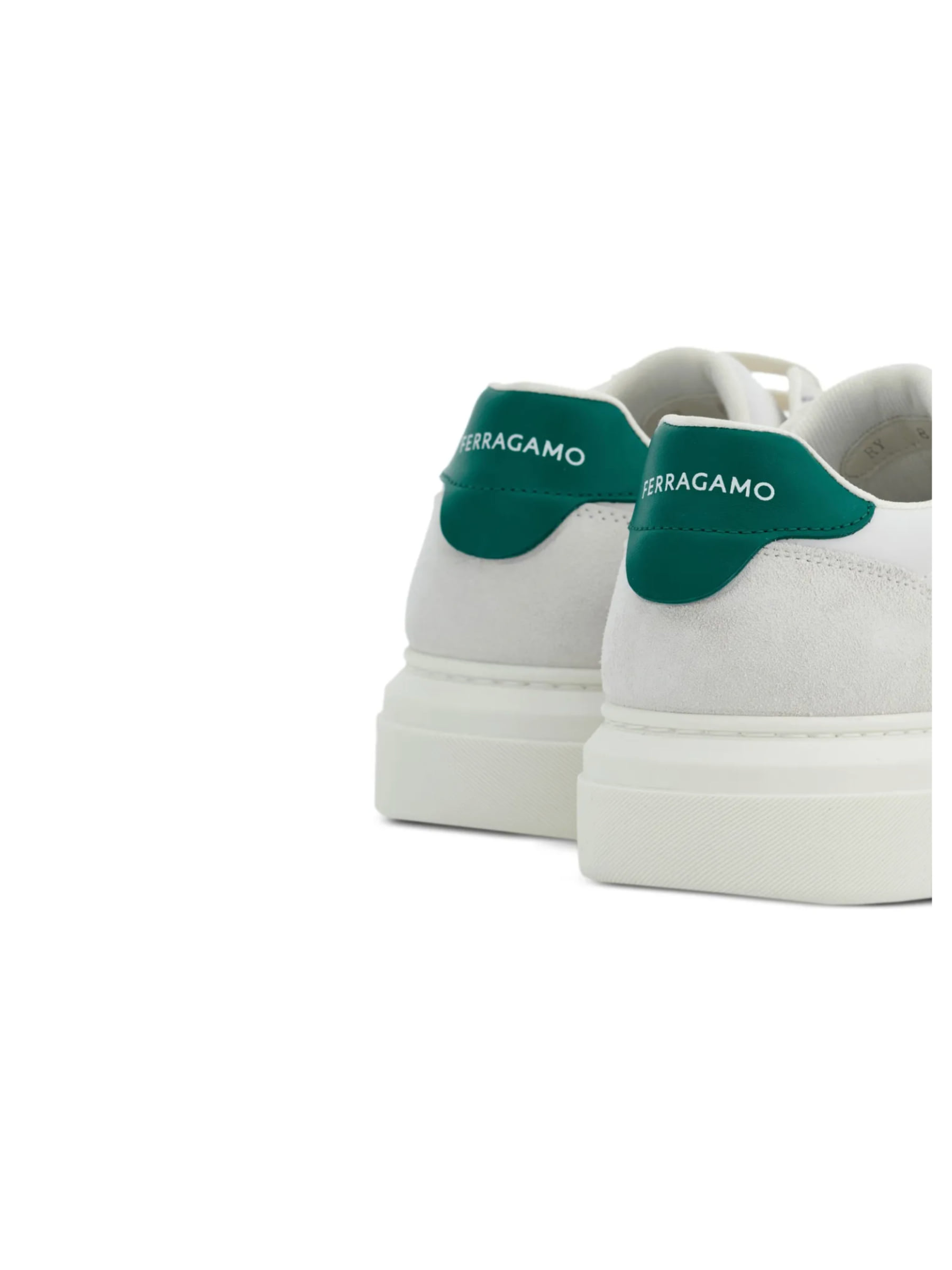Ferragamo  Sneaker Cassina Ganc Bianco Ottic Calf