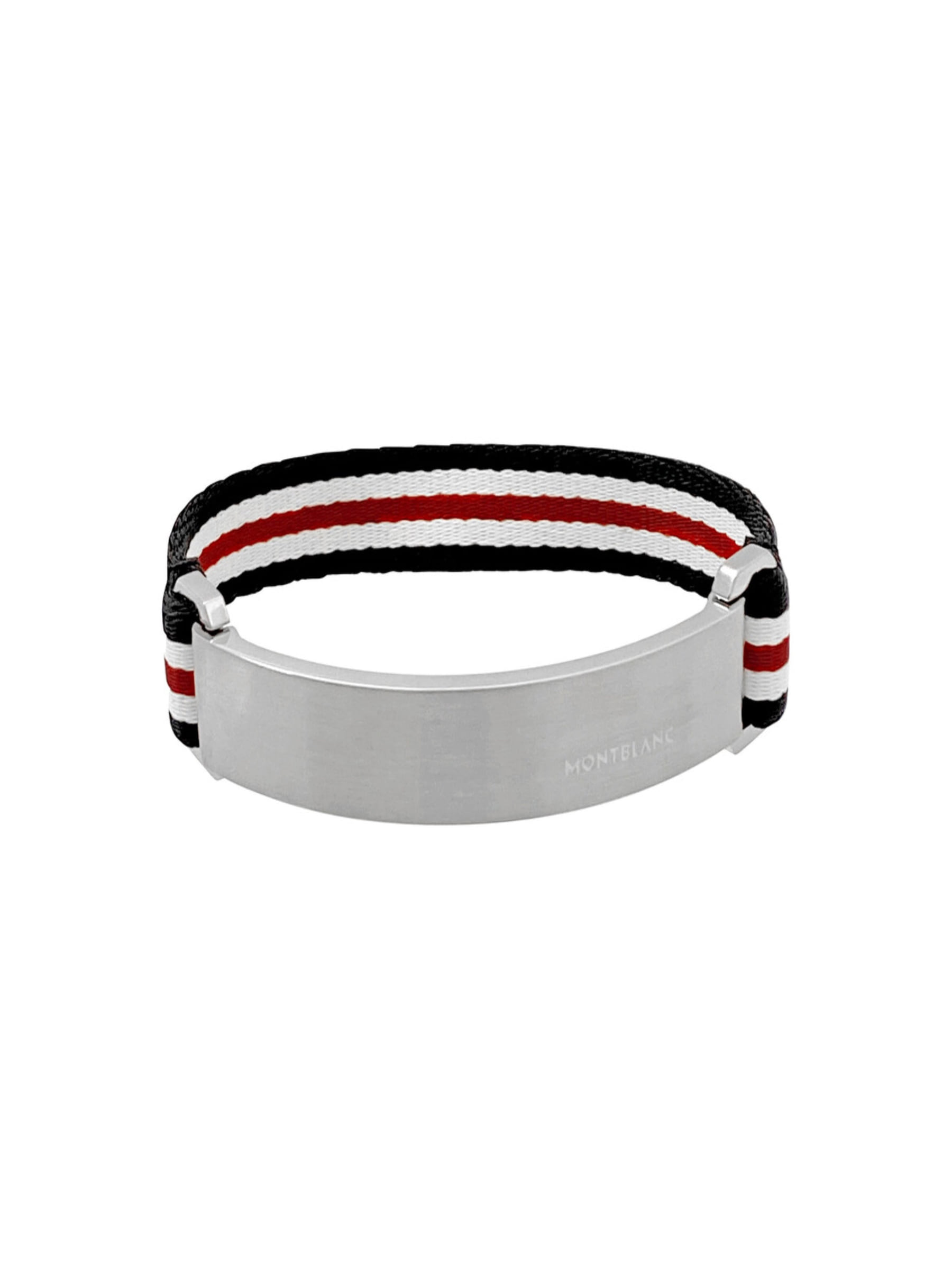 Pulsera Montblanc Negro, Blanco, Rojo