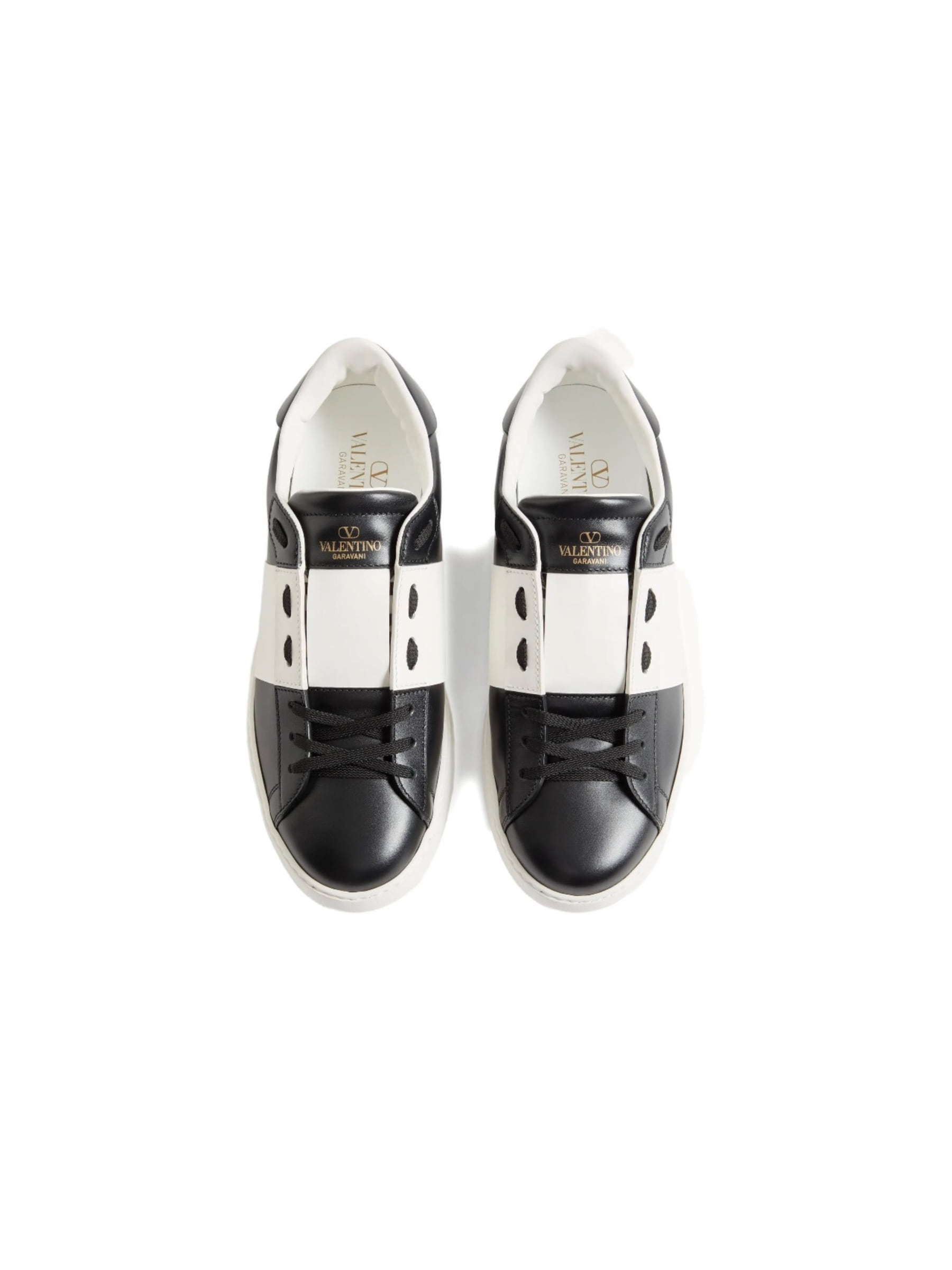 VALENTINO GARAVANI ROCKSTUD NEGRO CON BLANCO