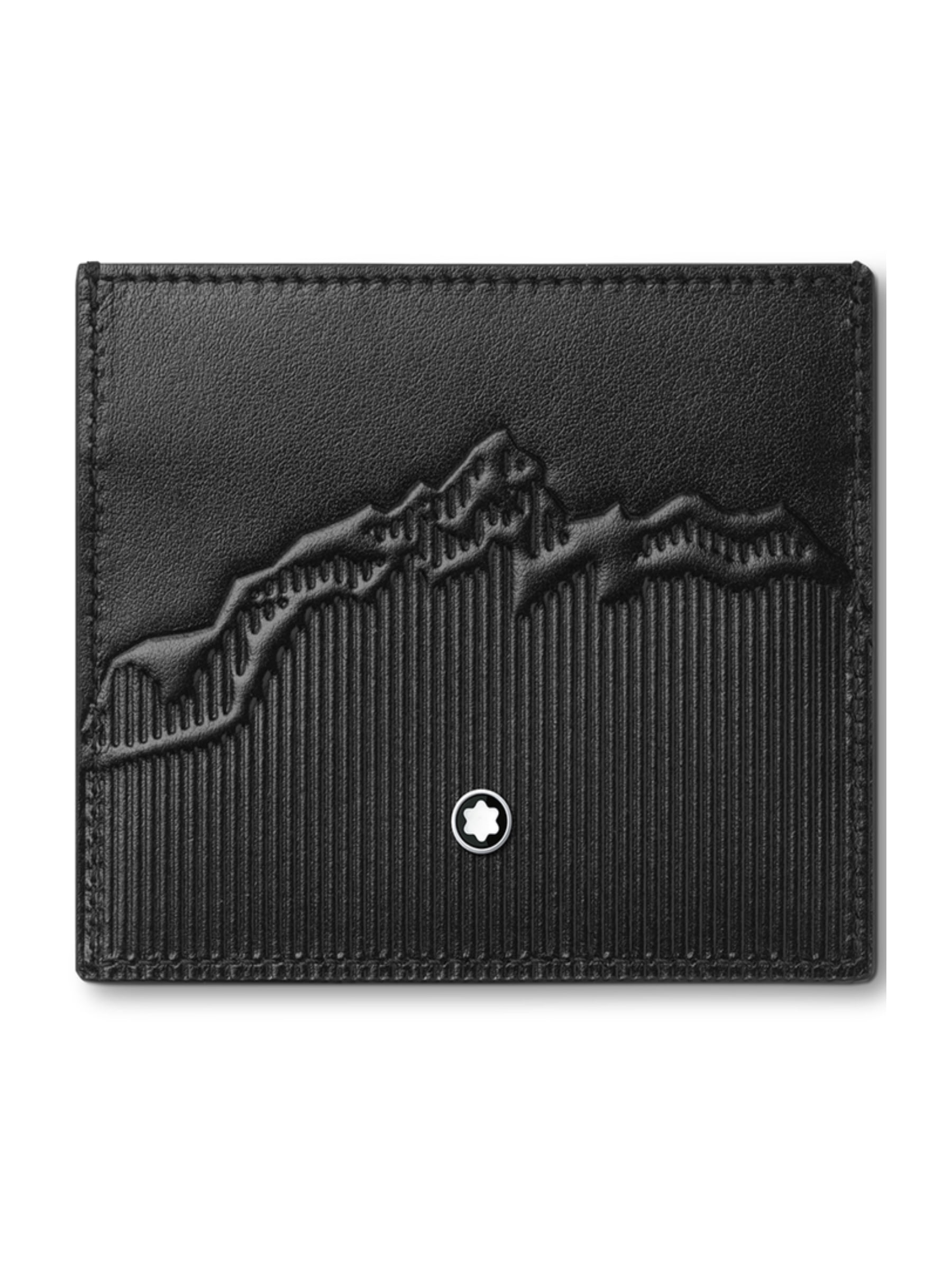 TARJETERO MONTBLANC NEGRO MONTAÑA