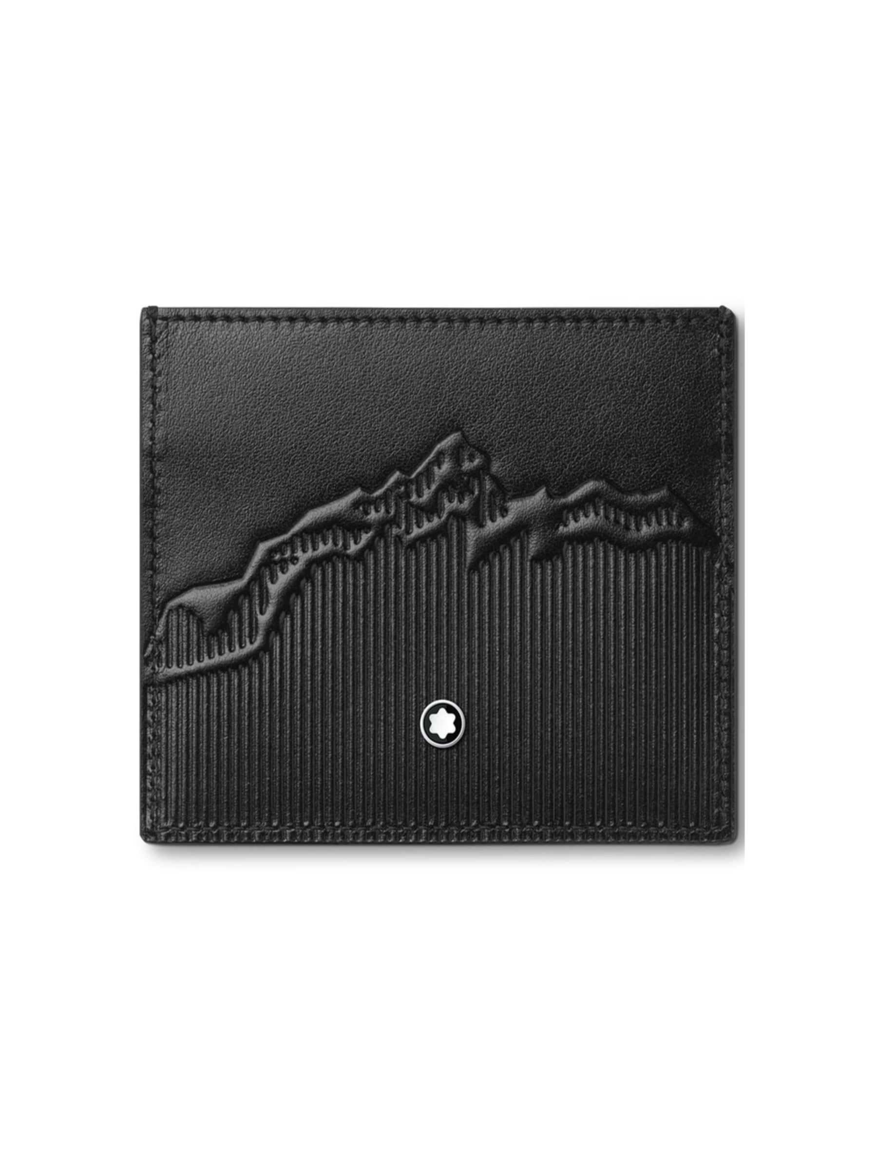 Tarjetero Montblanc Negro Montaña