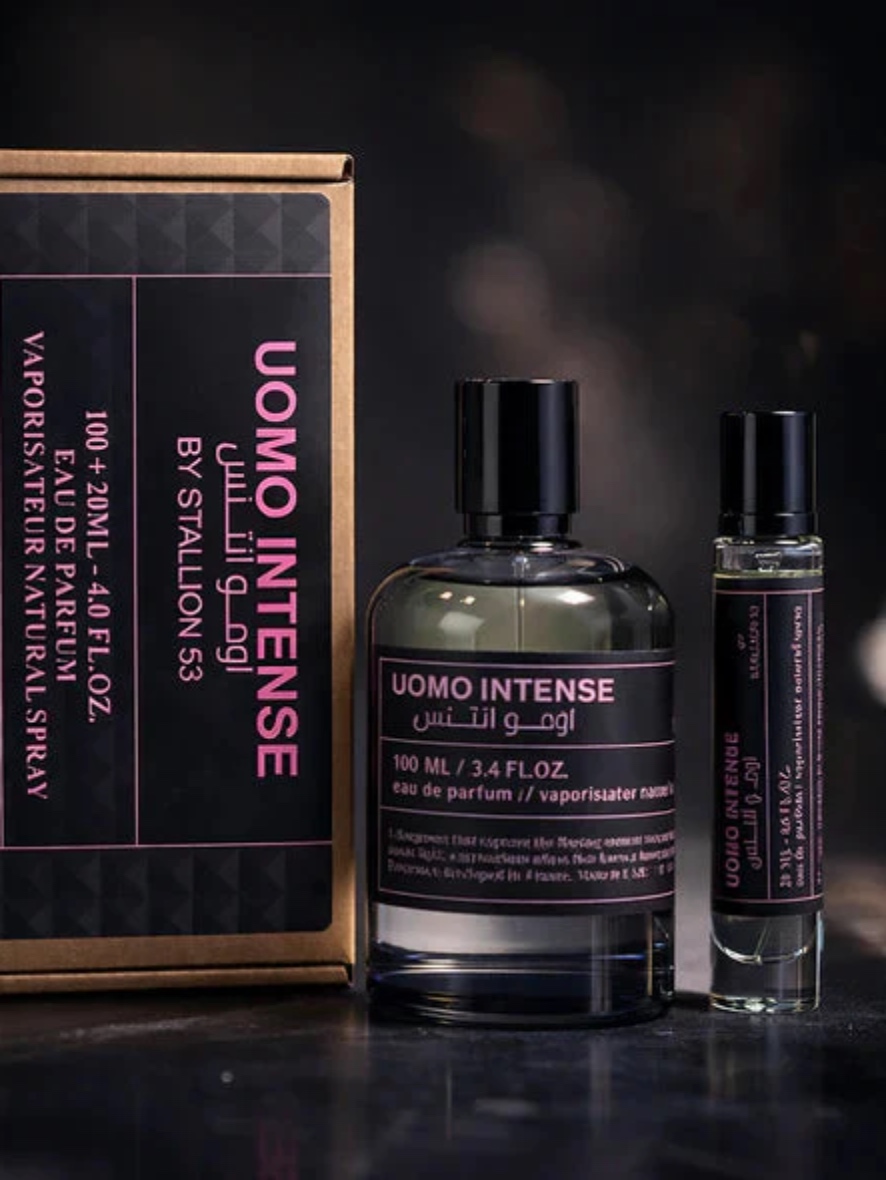 UOMO INTENSE BY STALLION 53 MEN EDP - 100MI + 20Ml By Emper
