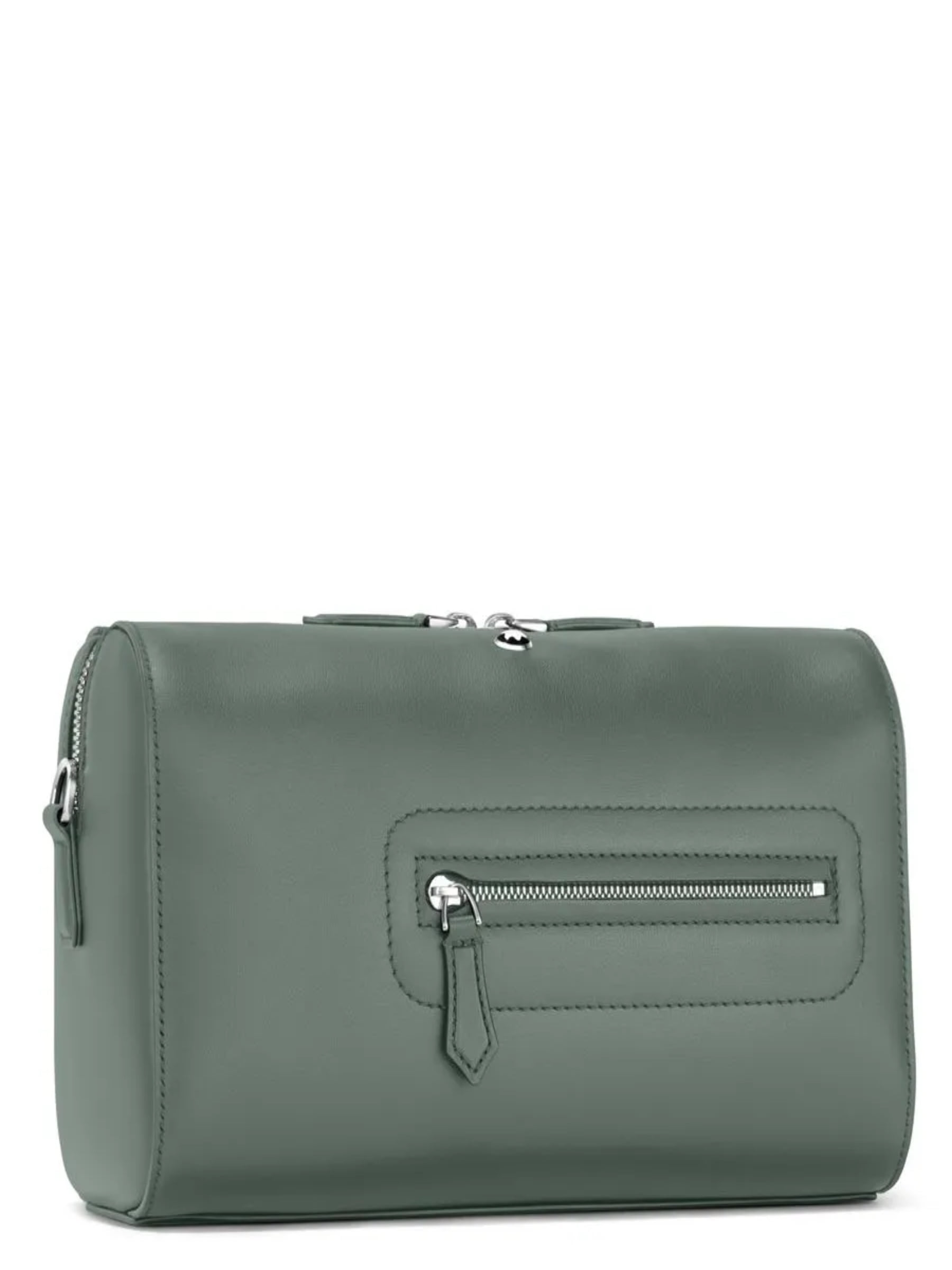 BOLSO MONTBLANC VERDE CLARO DE PIEL