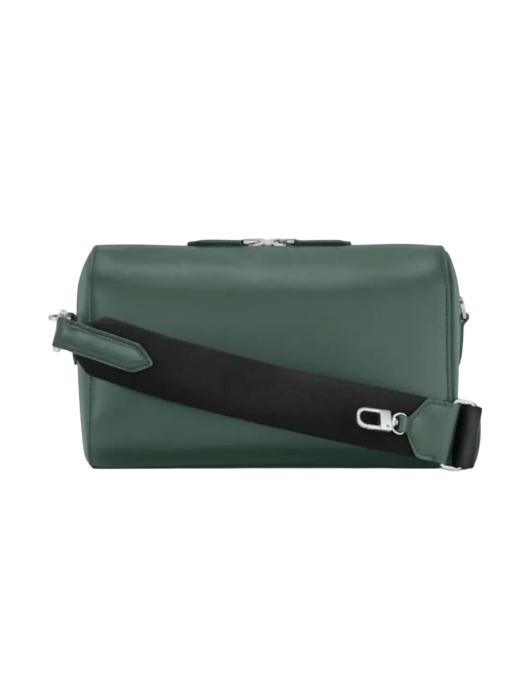 Bolso Montblanc Verde Claro De Piel
