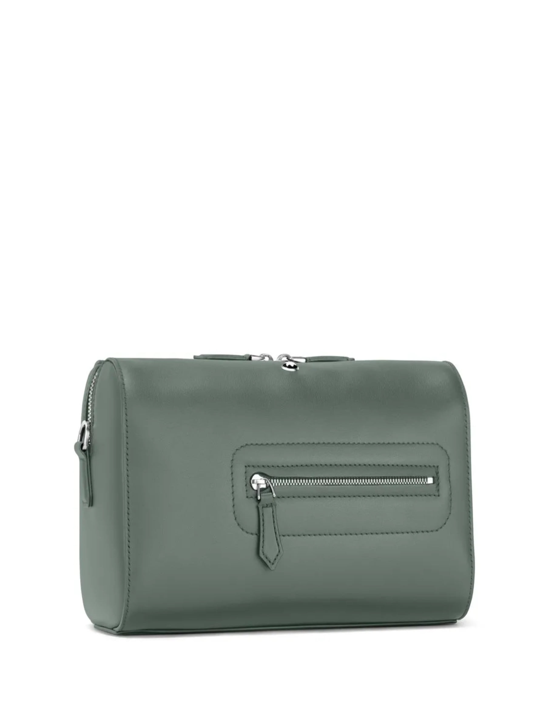 Bolso Montblanc Verde Claro De Piel