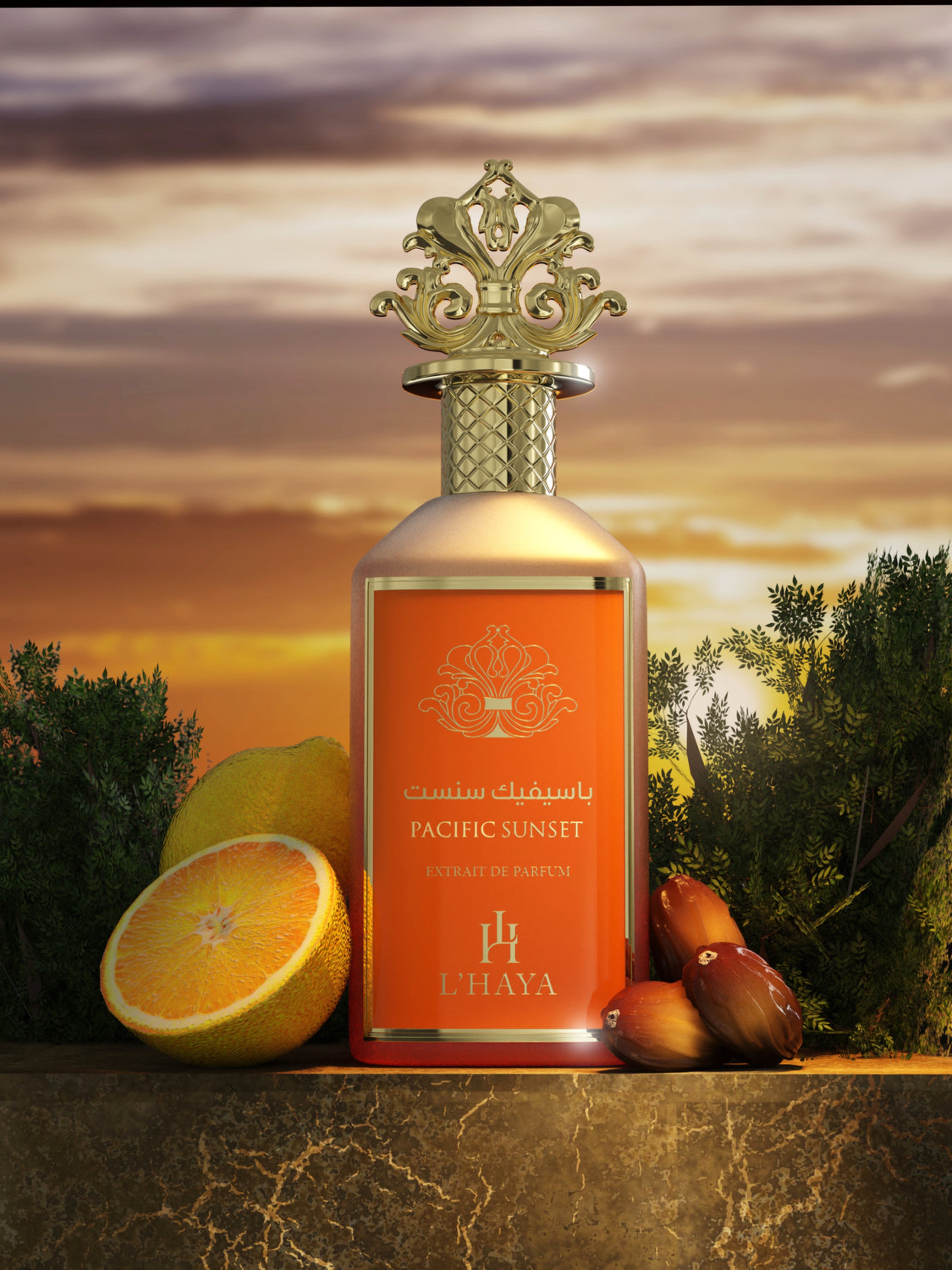 L’HAYA- PACIFIC SUNSET- EXTRAIT DE PARFUM