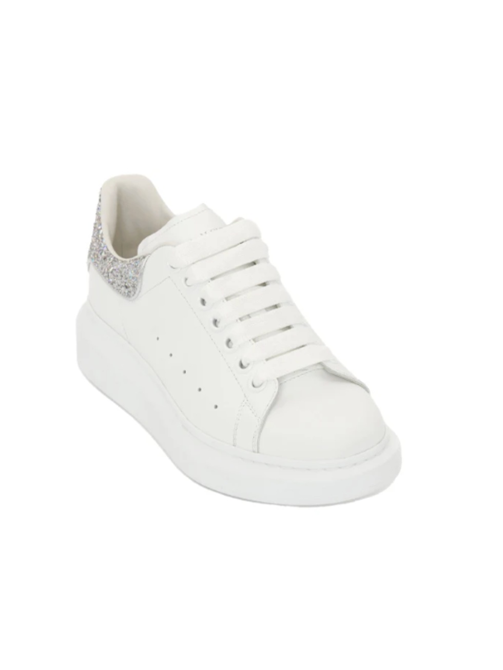 Tenis Alecander Mcqueen White/ Holog/ Grey V