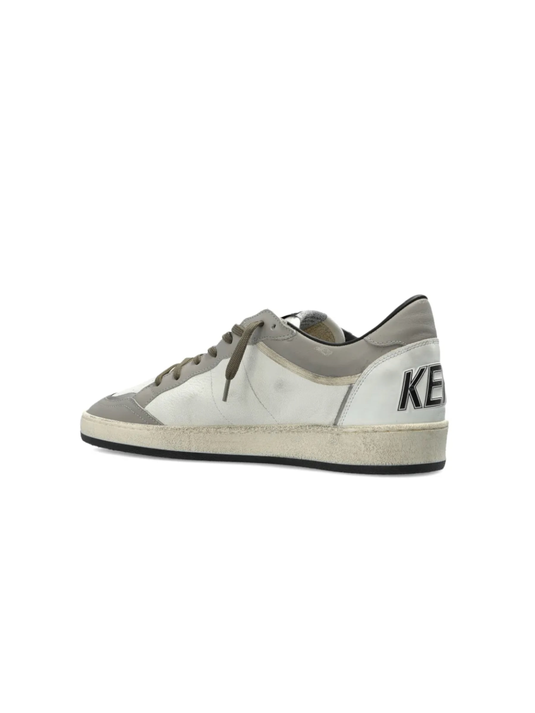 Golden Goose	Ball Star Noise Upper Without Heel White/Dove/Bordeaux