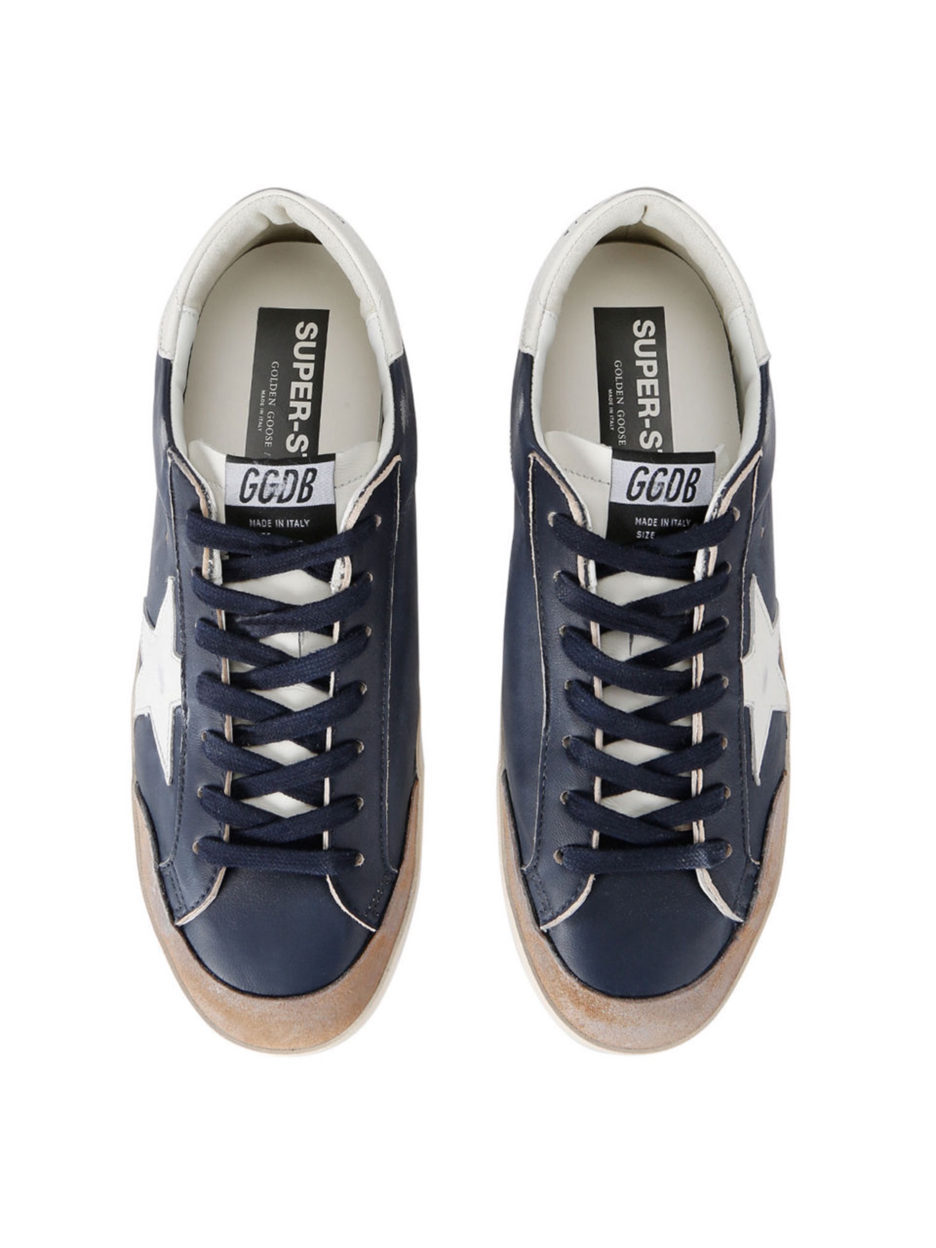 Golden Goose Súper Star Pen Star Classic Whit Dark/Blue /White/Taba