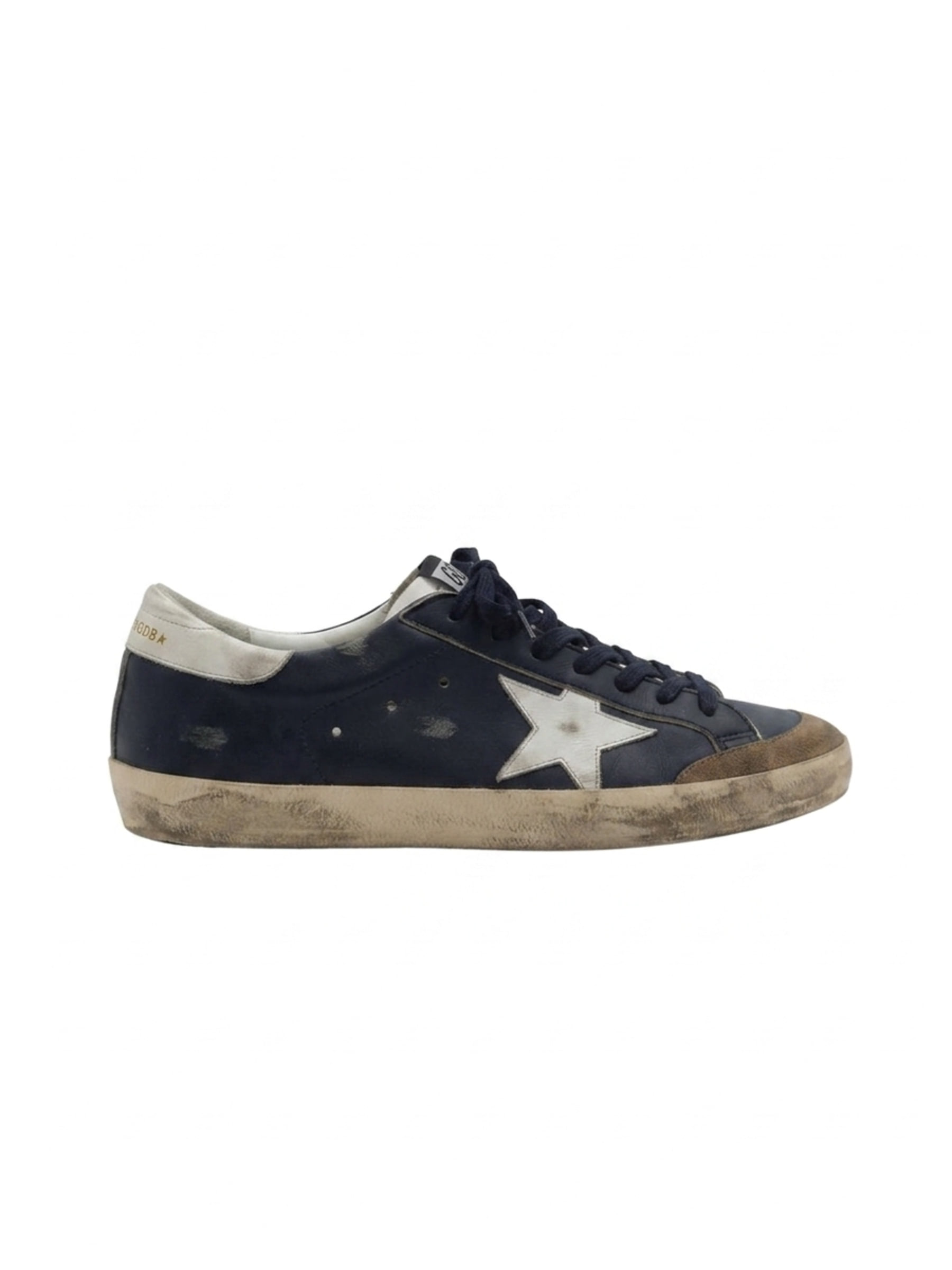 Golden Goose Súper Star Pen Star Classic Whit Dark/Blue /White/Taba