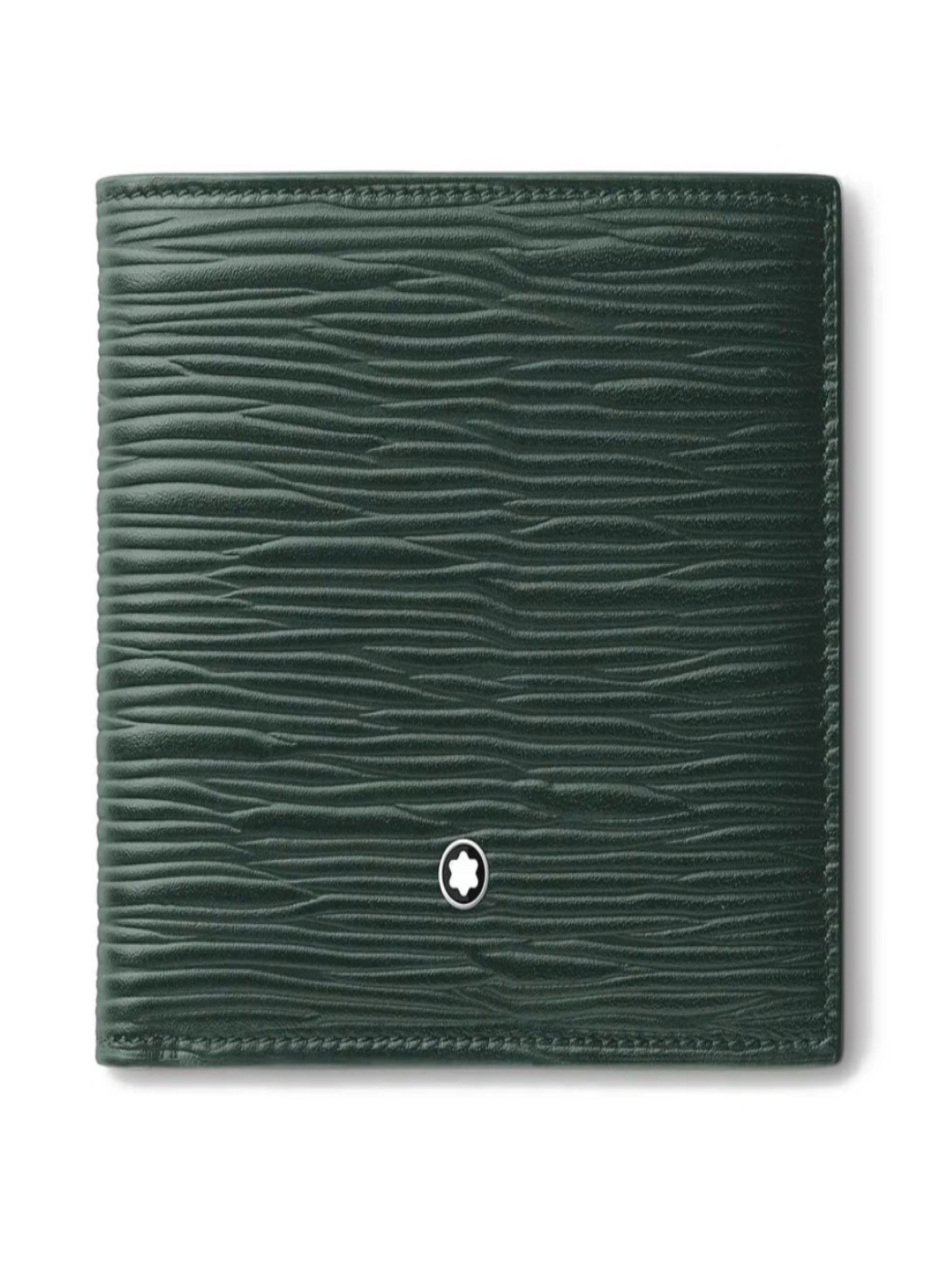 CARTERA MONTBLANC MEISTERSTUCK BRITISH GREEN CON LINEAS
