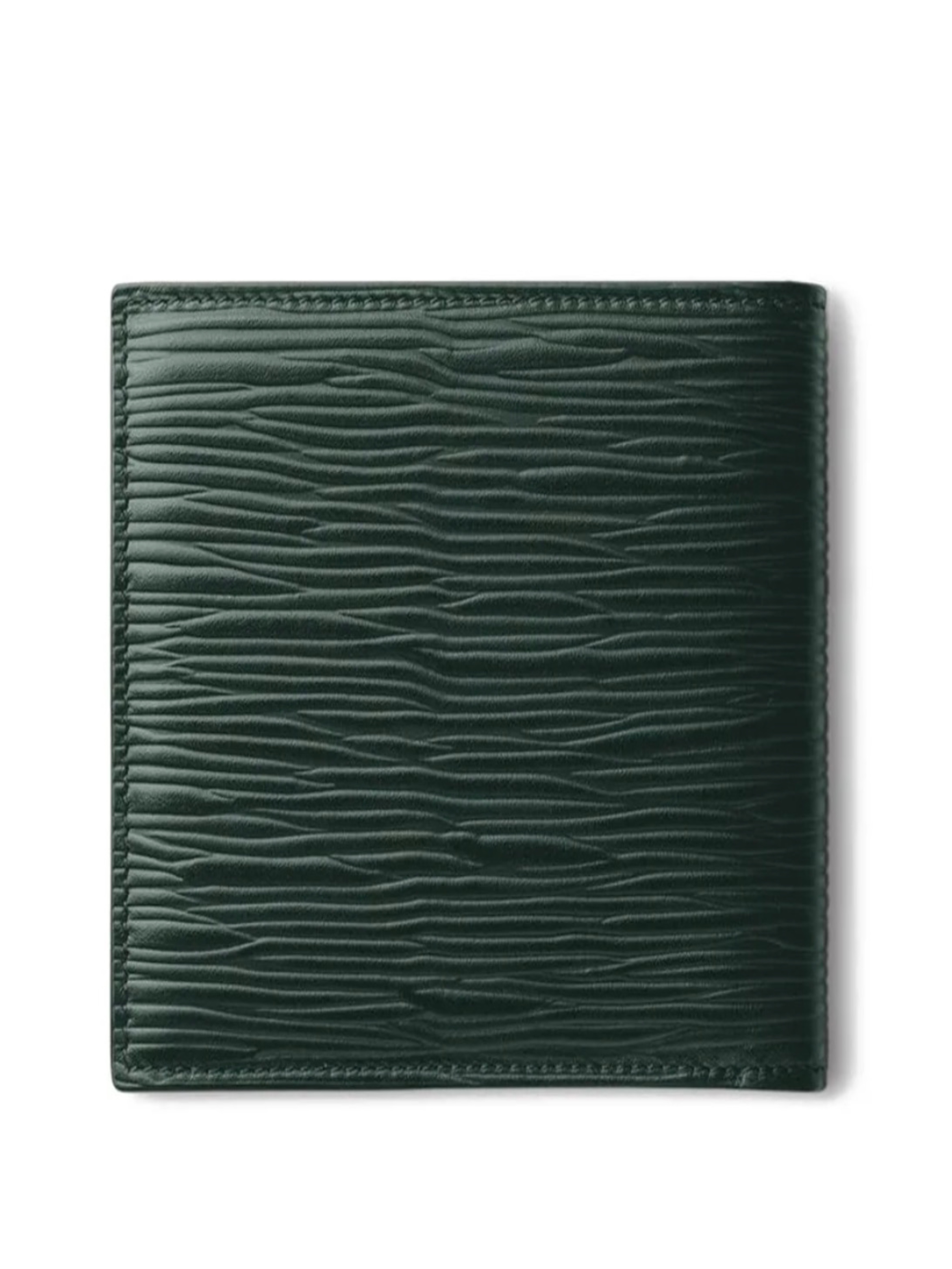 CARTERA MONTBLANC MEISTERSTUCK BRITISH GREEN CON LINEAS