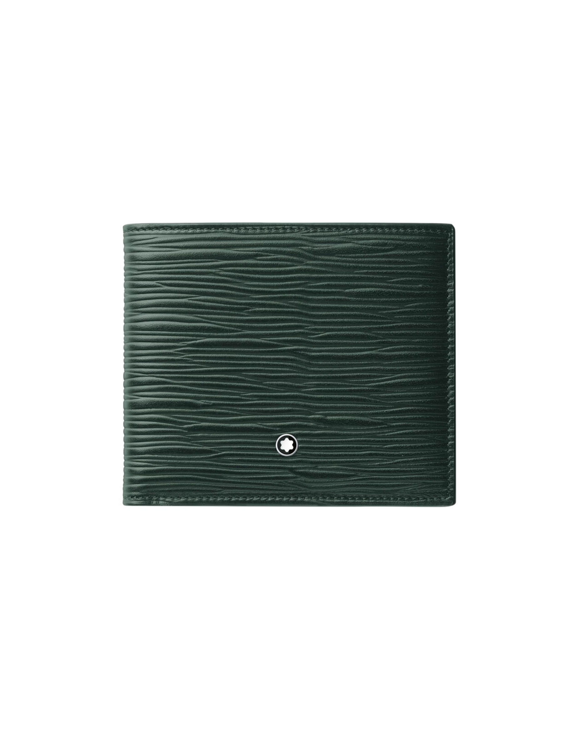 CARTERA MONTBLANC MEISTERSTUCK BRITISH GREEN CON LINEAS
