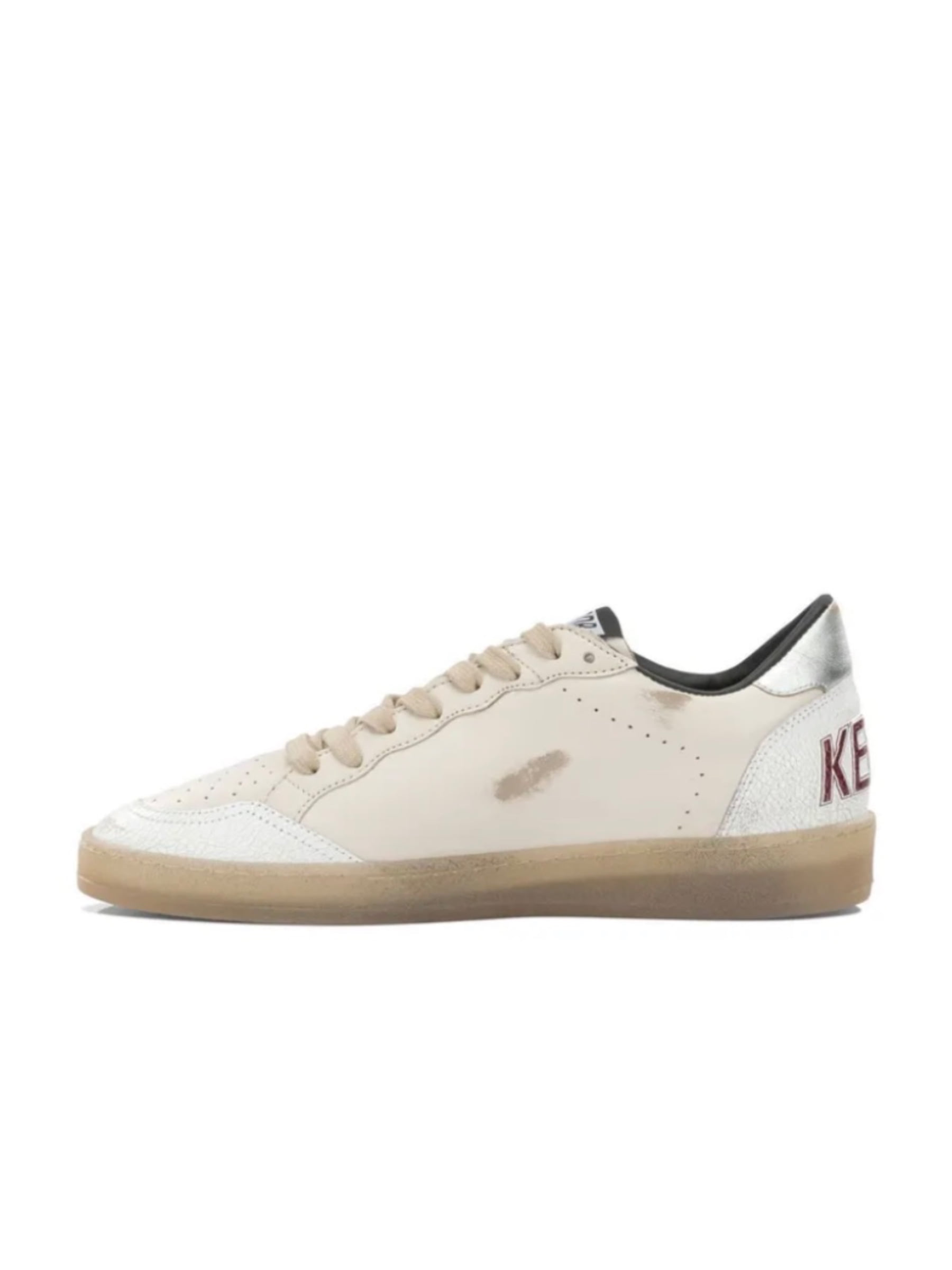 Golden Goose Ball Star Beige/White/Red