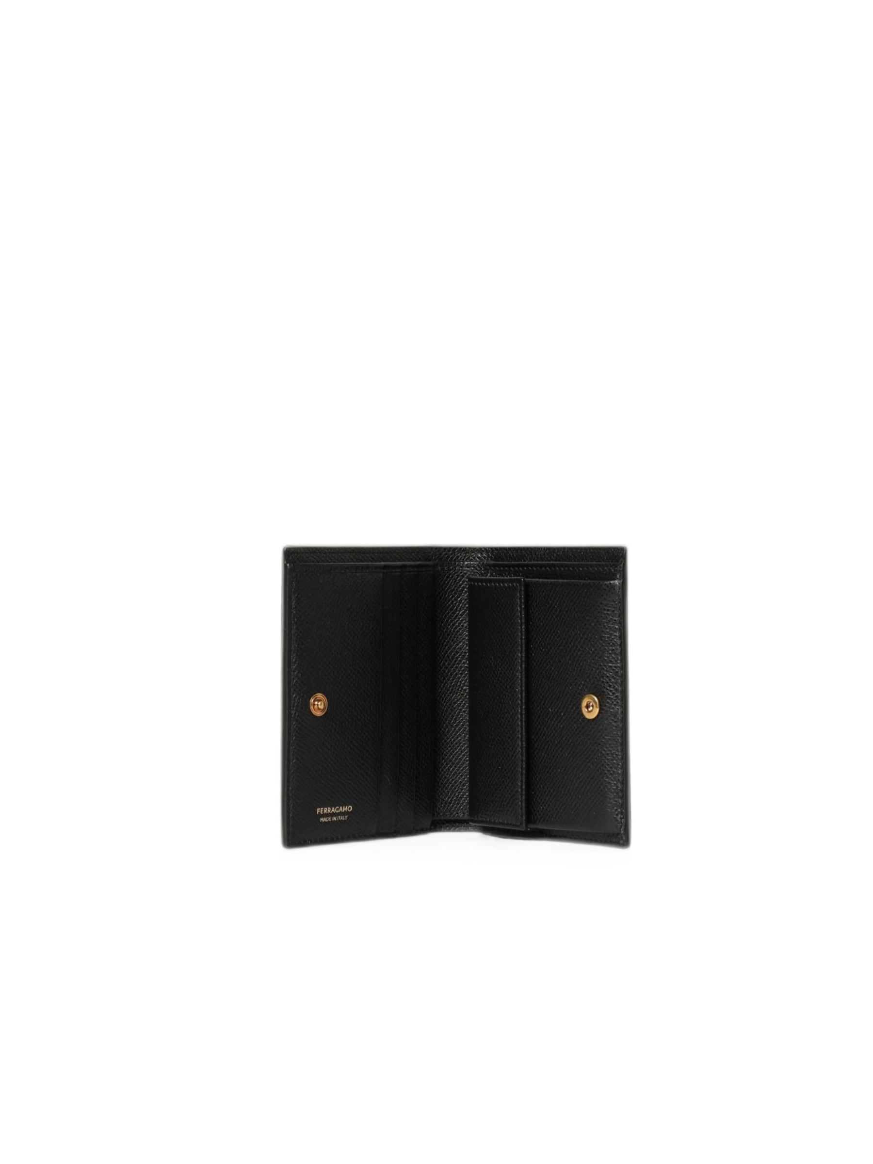 CARTERA FERRAGAMO MUJER NEGRA GANCINI